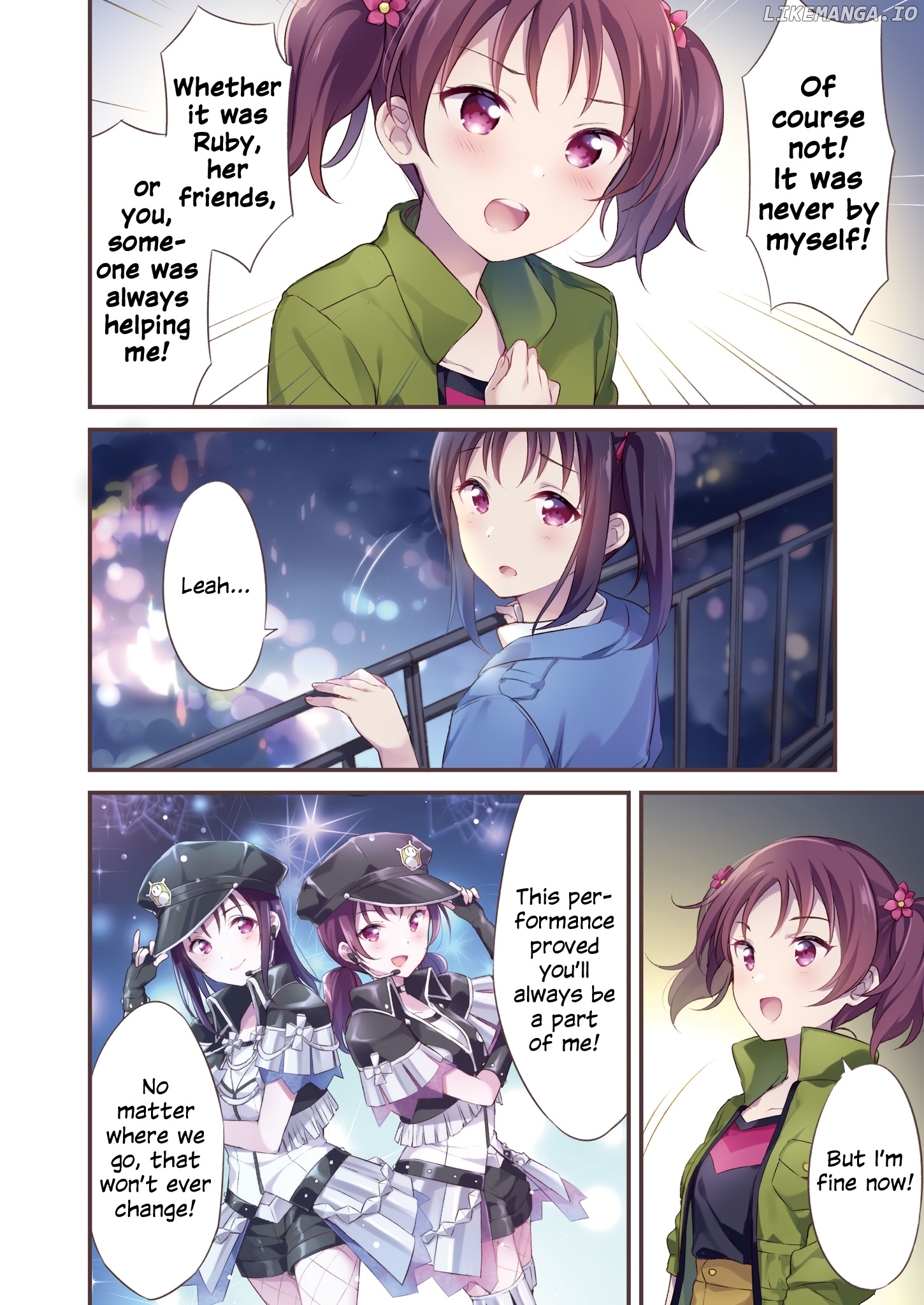 Love Live! Sunshine!! The School Idol Movie Over The Rainbow Comic Anthology Saint Snow chapter 2 - page 14