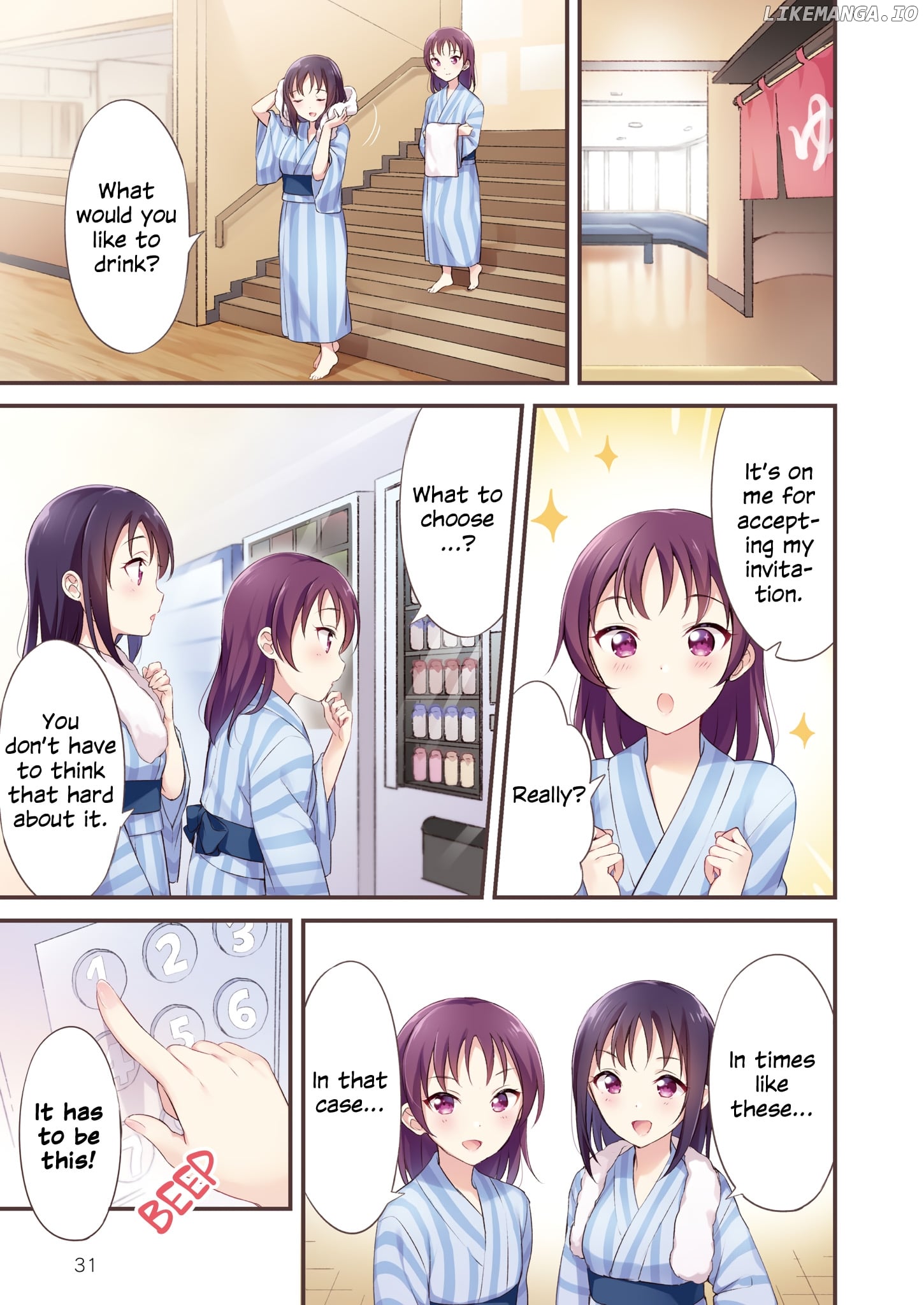Love Live! Sunshine!! The School Idol Movie Over The Rainbow Comic Anthology Saint Snow chapter 2 - page 9