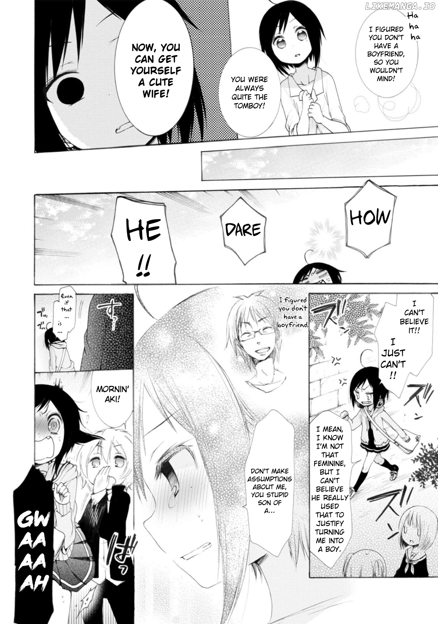 Boku No Joshiryoku Wa Ano Ko No Pantsu Ni Tsumatteiru. chapter 1 - page 6