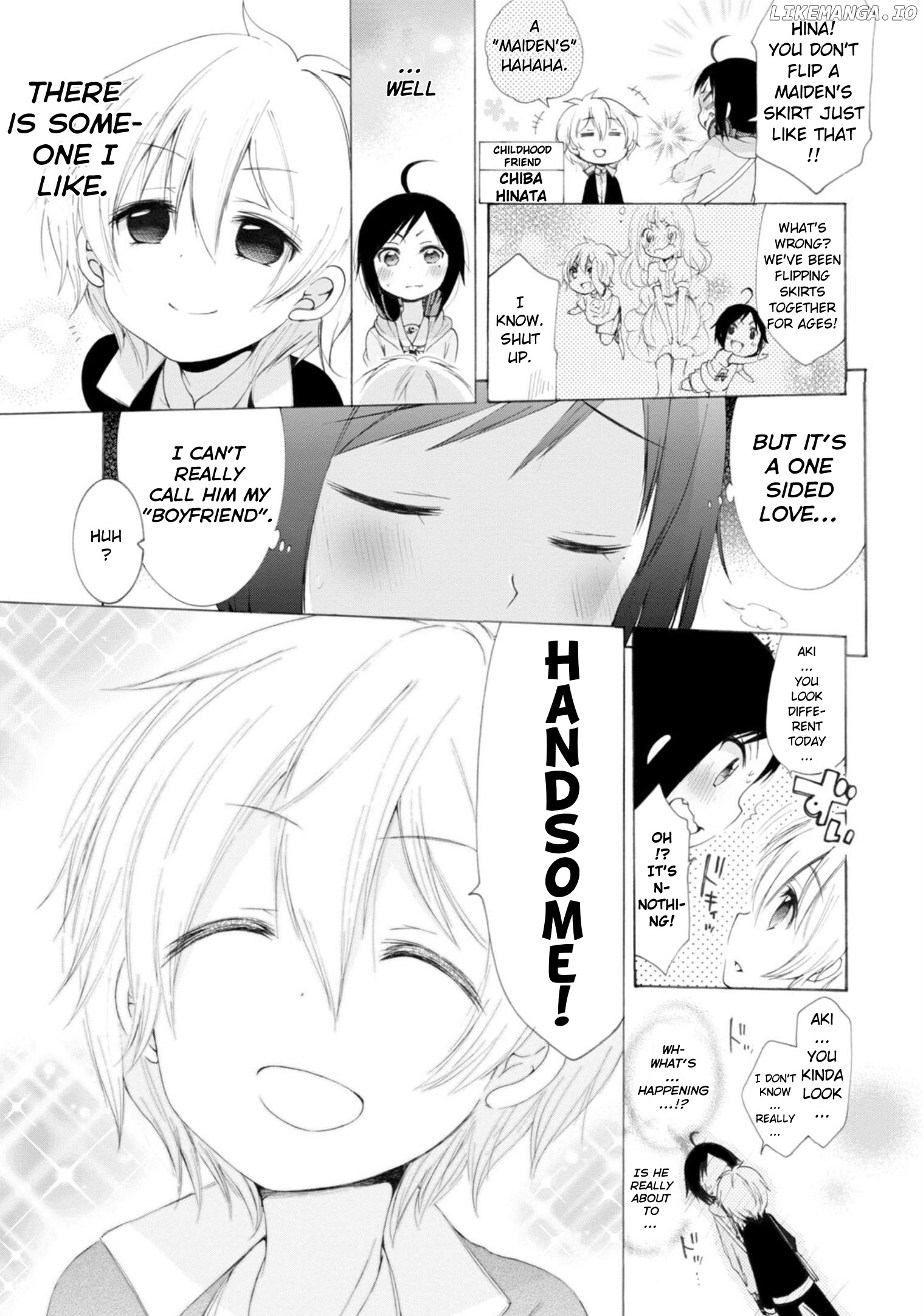 Boku No Joshiryoku Wa Ano Ko No Pantsu Ni Tsumatteiru. chapter 1 - page 7