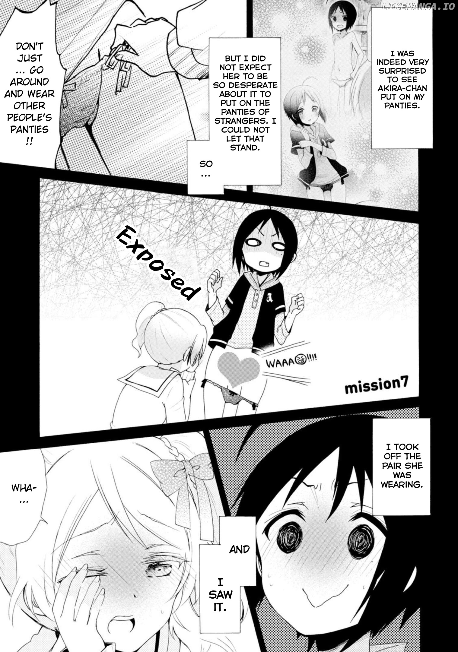 Boku No Joshiryoku Wa Ano Ko No Pantsu Ni Tsumatteiru. chapter 7 - page 3