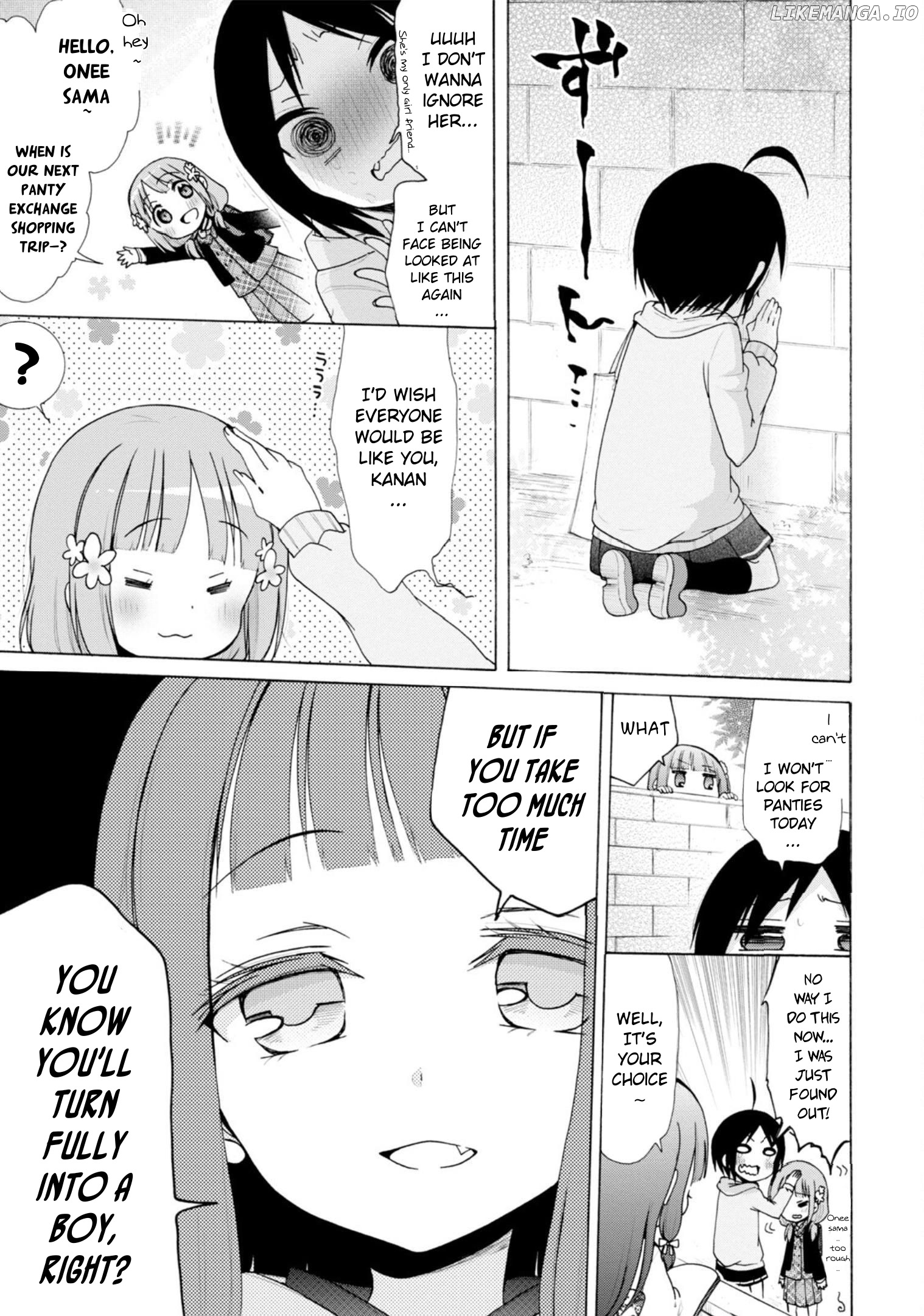Boku No Joshiryoku Wa Ano Ko No Pantsu Ni Tsumatteiru. chapter 6 - page 7