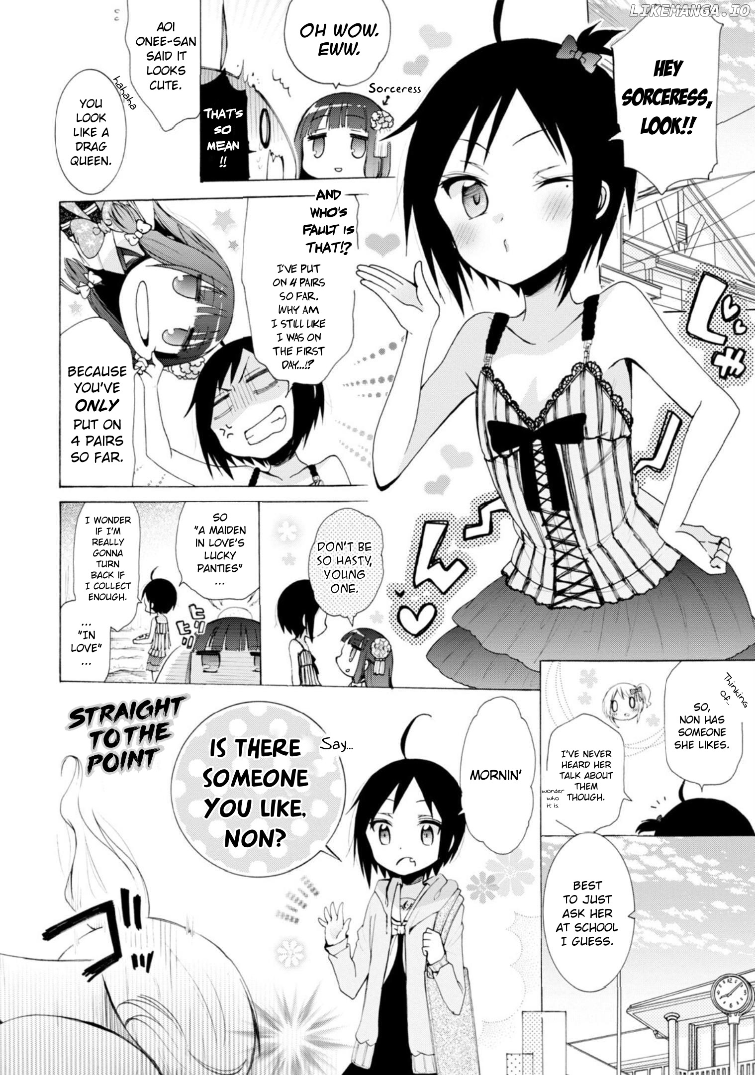 Boku No Joshiryoku Wa Ano Ko No Pantsu Ni Tsumatteiru. chapter 5 - page 4