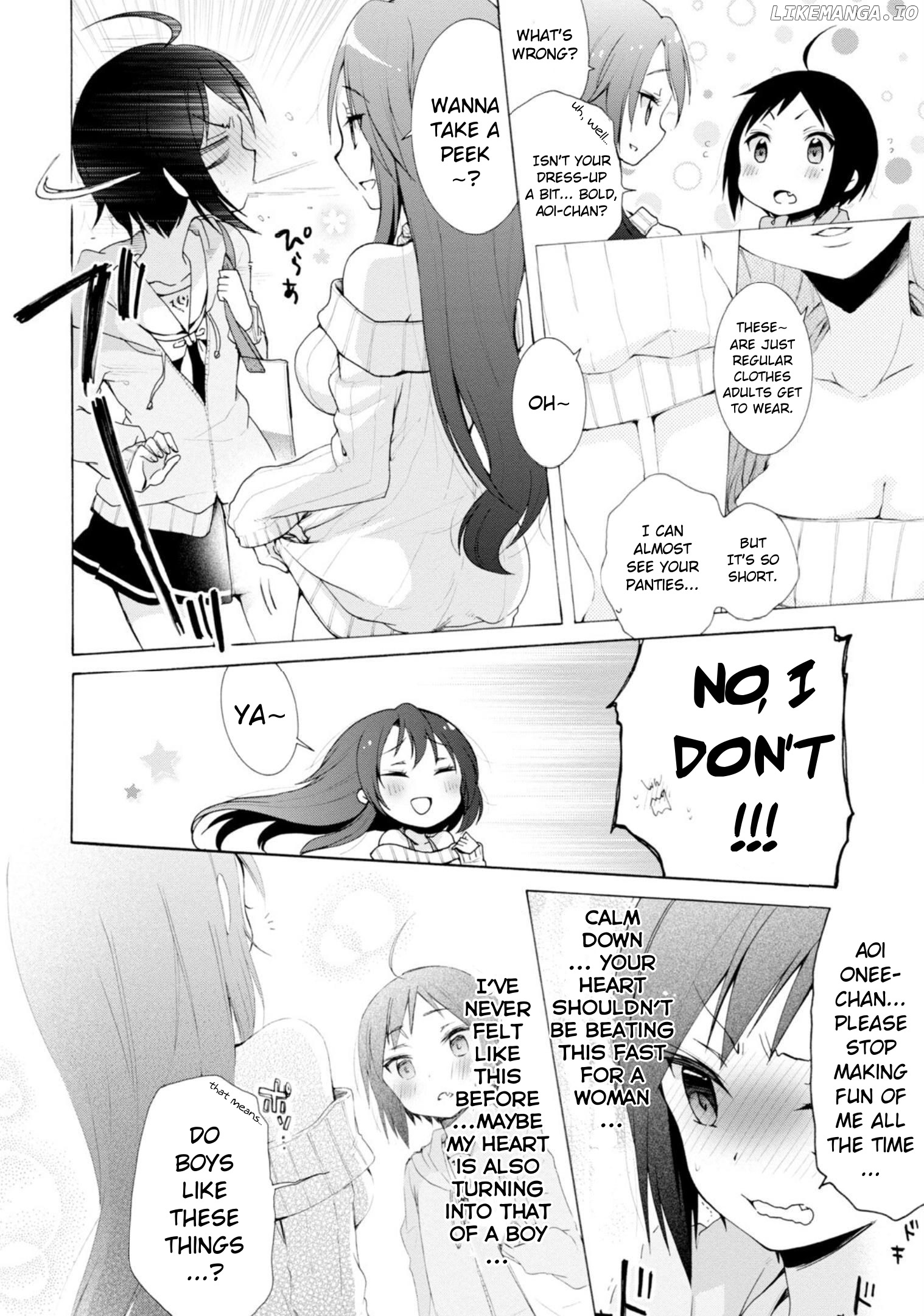 Boku No Joshiryoku Wa Ano Ko No Pantsu Ni Tsumatteiru. chapter 4 - page 4