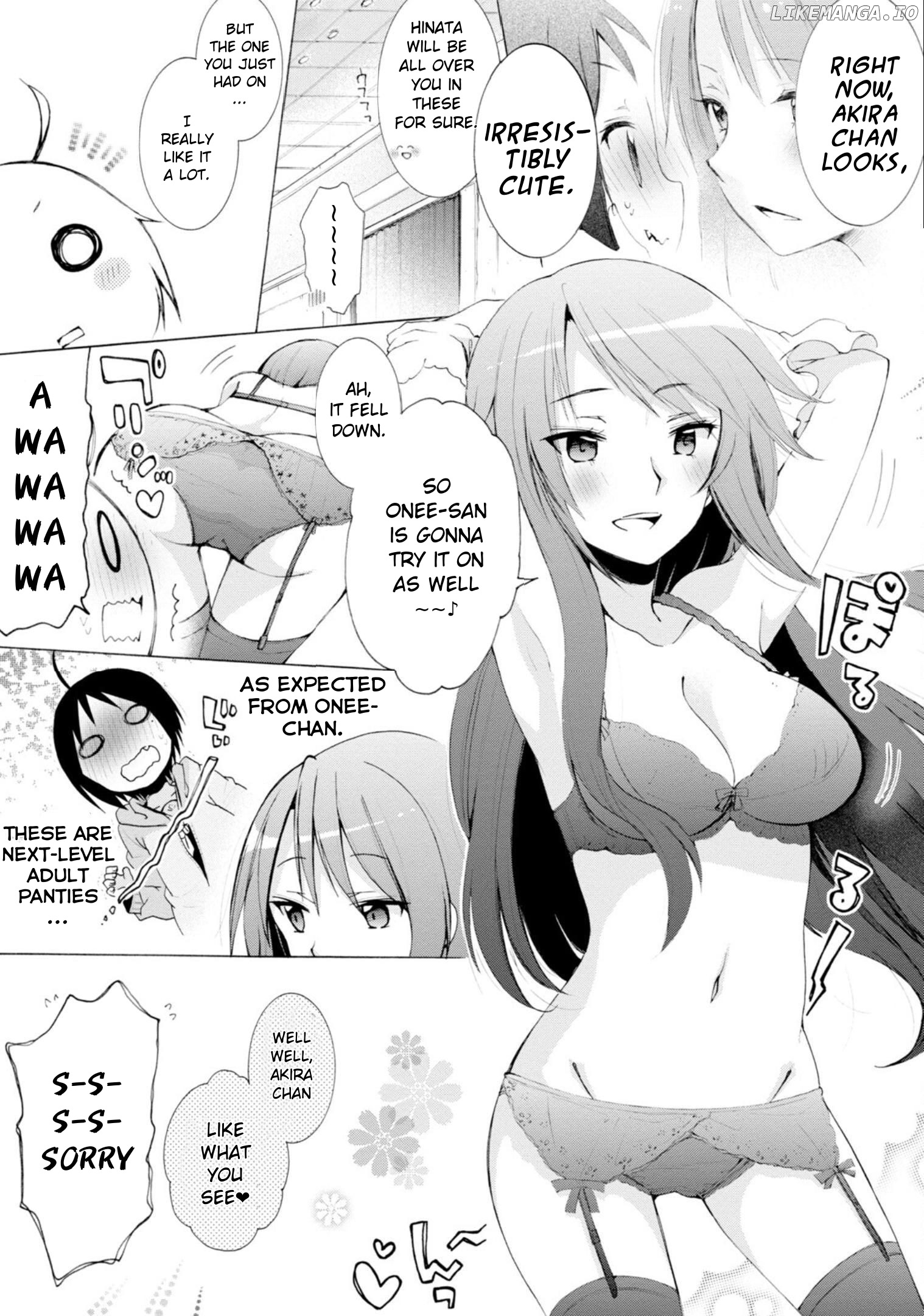 Boku No Joshiryoku Wa Ano Ko No Pantsu Ni Tsumatteiru. chapter 4 - page 9