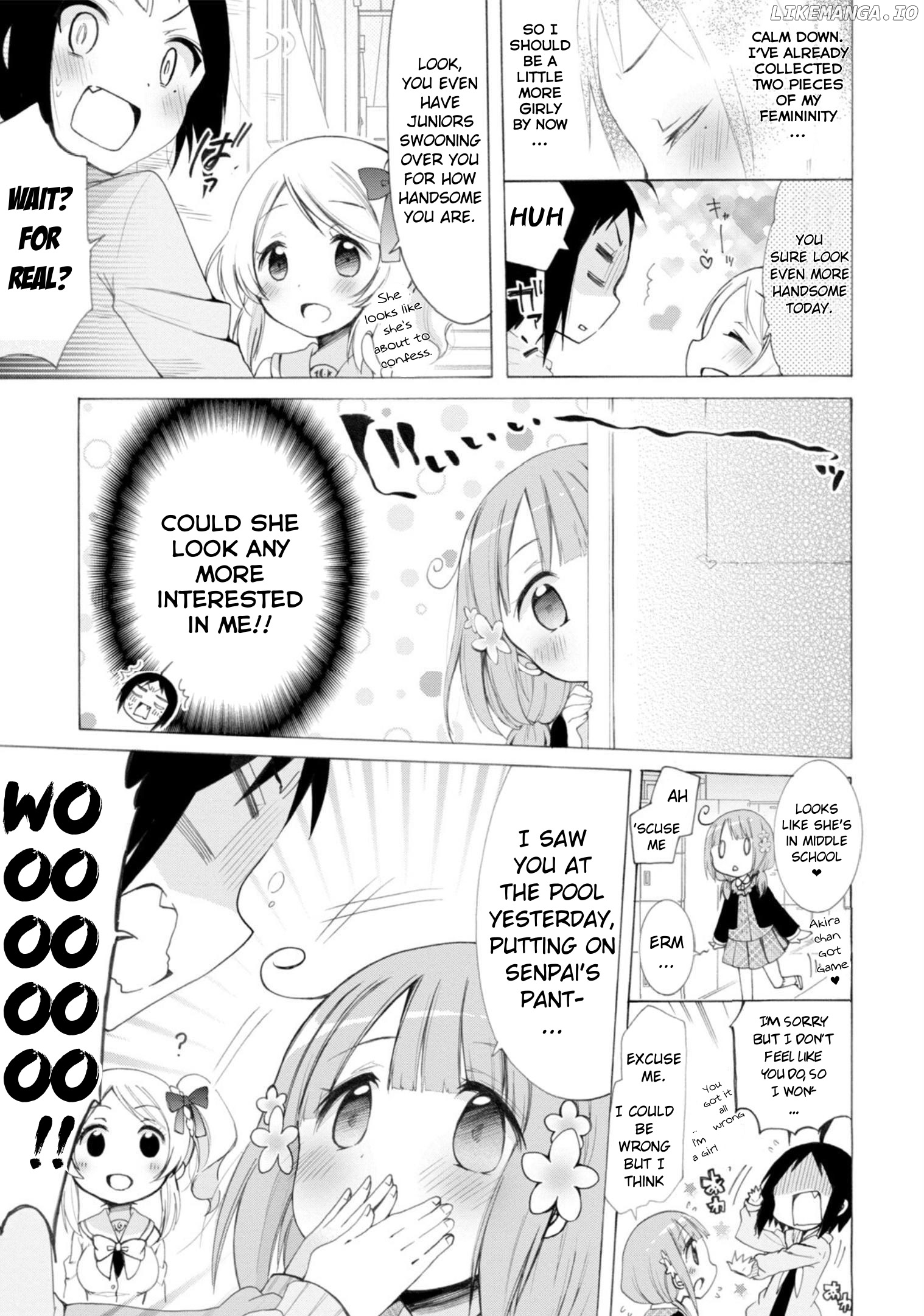 Boku No Joshiryoku Wa Ano Ko No Pantsu Ni Tsumatteiru. chapter 3 - page 3