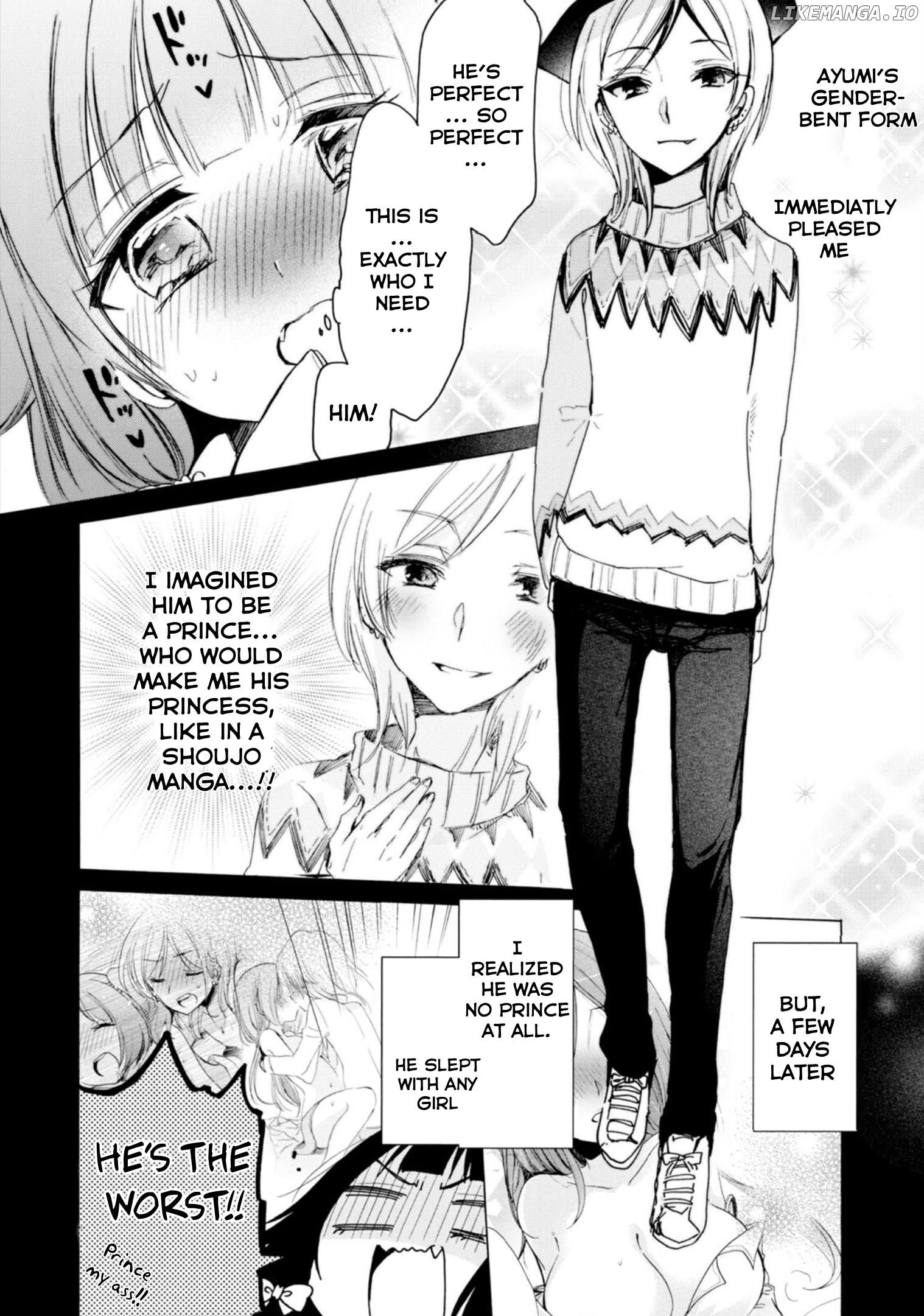 Boku No Joshiryoku Wa Ano Ko No Pantsu Ni Tsumatteiru. chapter 17 - page 4