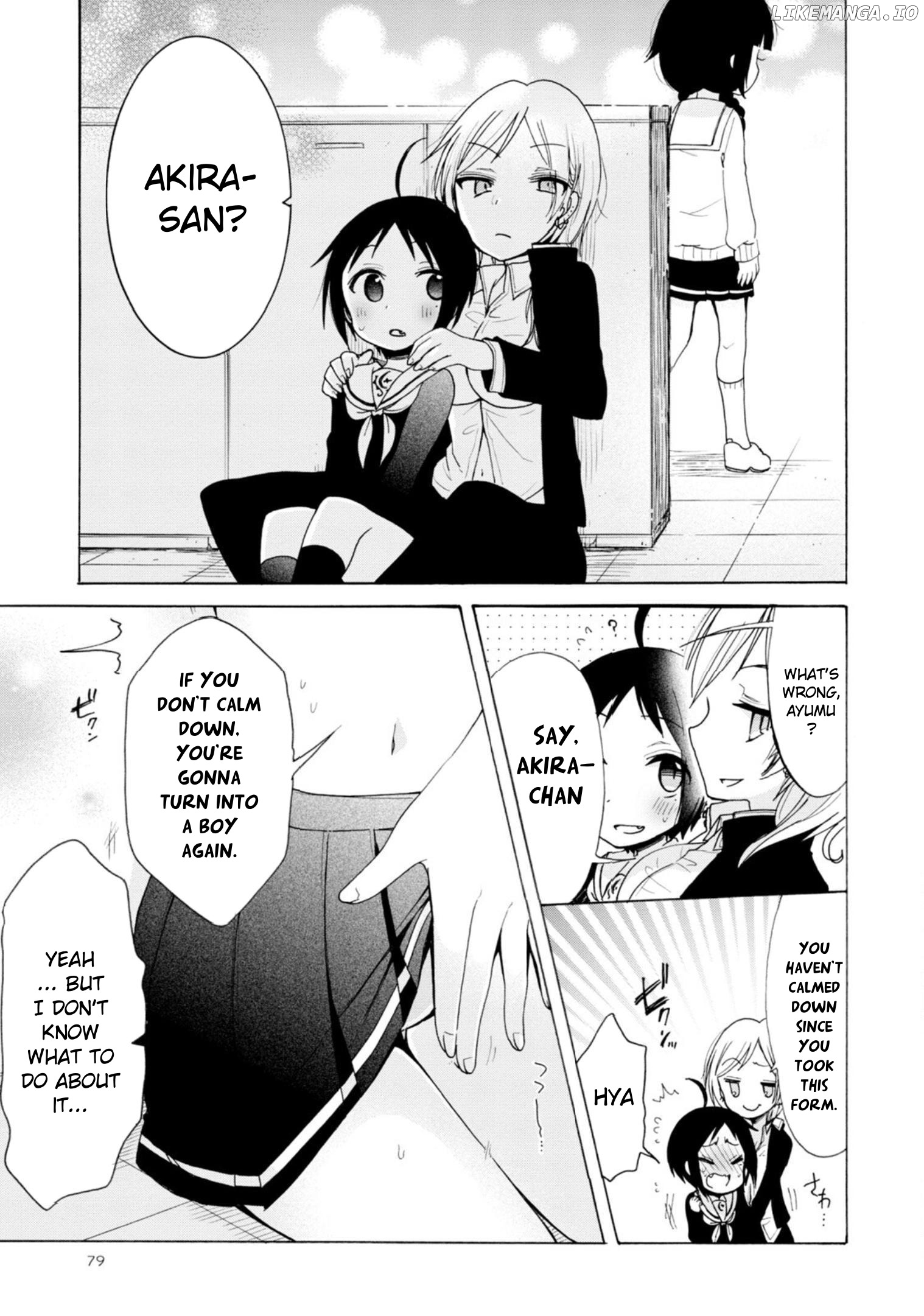 Boku No Joshiryoku Wa Ano Ko No Pantsu Ni Tsumatteiru. chapter 15 - page 7