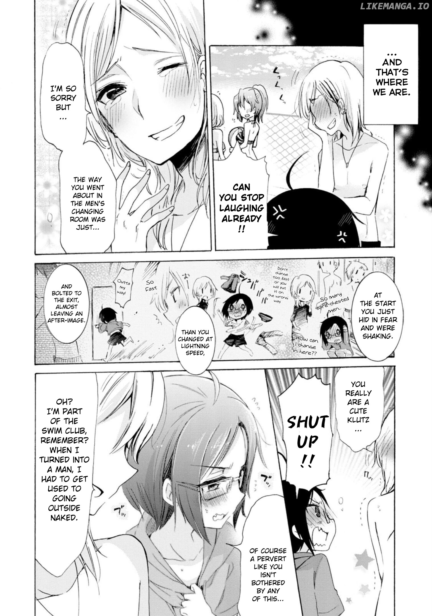 Boku No Joshiryoku Wa Ano Ko No Pantsu Ni Tsumatteiru. chapter 13 - page 7