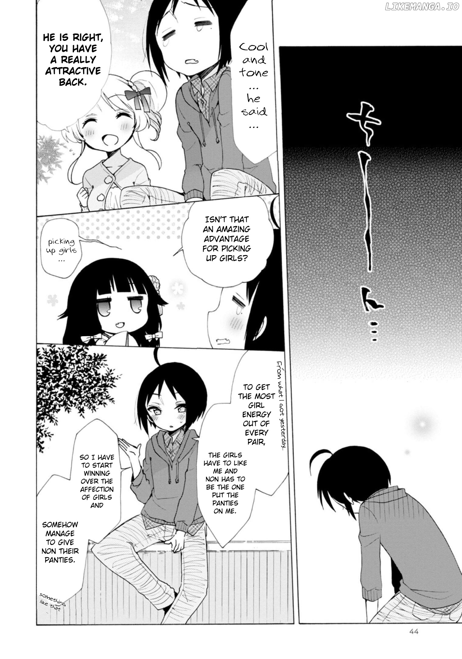 Boku No Joshiryoku Wa Ano Ko No Pantsu Ni Tsumatteiru. chapter 9 - page 4