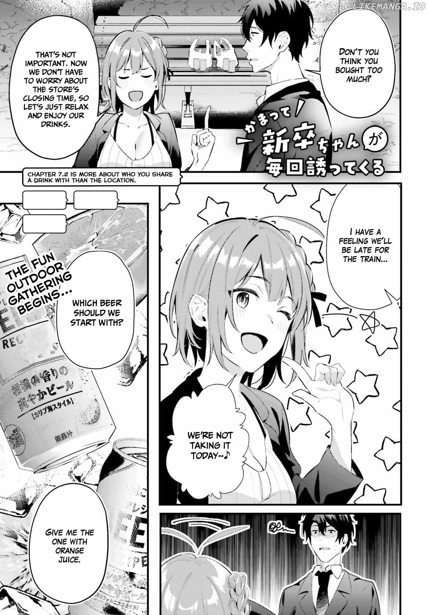 Kamatte Shinsotsu-Chan Ga Maikai Sasottekuru chapter 7.2 - page 2