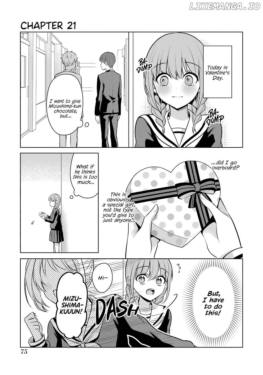 Shoujo Manga Protagonist X Rival-San (Serialization) Chapter 21 - page 1
