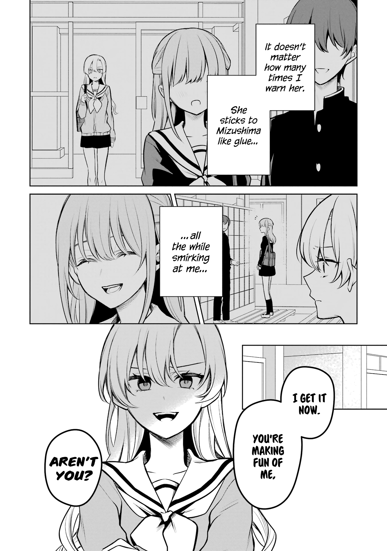 Shoujo Manga Protagonist X Rival-San (Serialization) chapter 41 - page 2