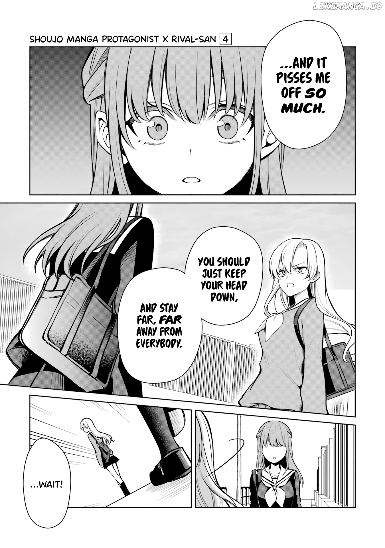 Shoujo Manga Protagonist X Rival-San (Serialization) chapter 42 - page 3