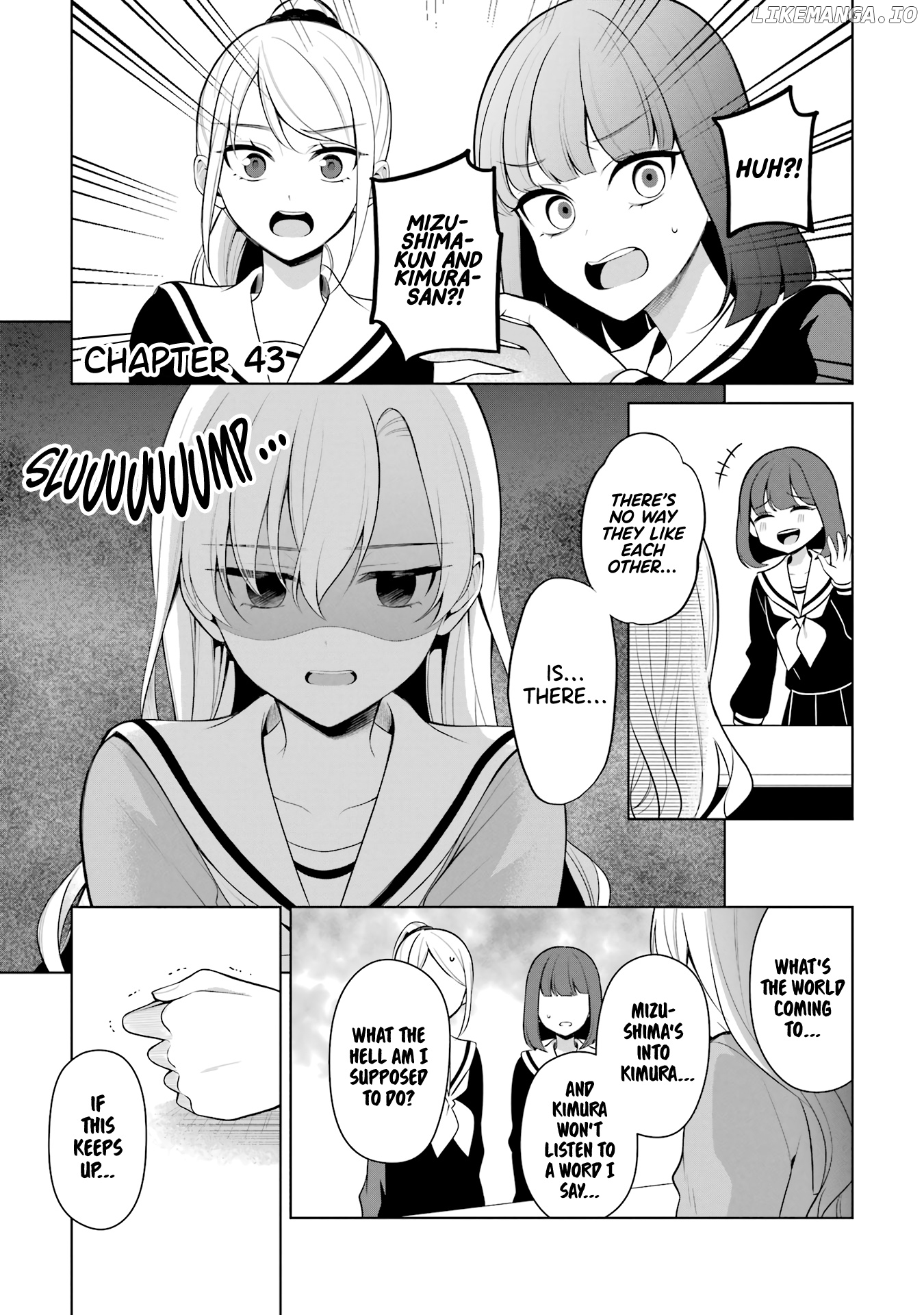 Shoujo Manga Protagonist X Rival-San (Serialization) chapter 43 - page 1