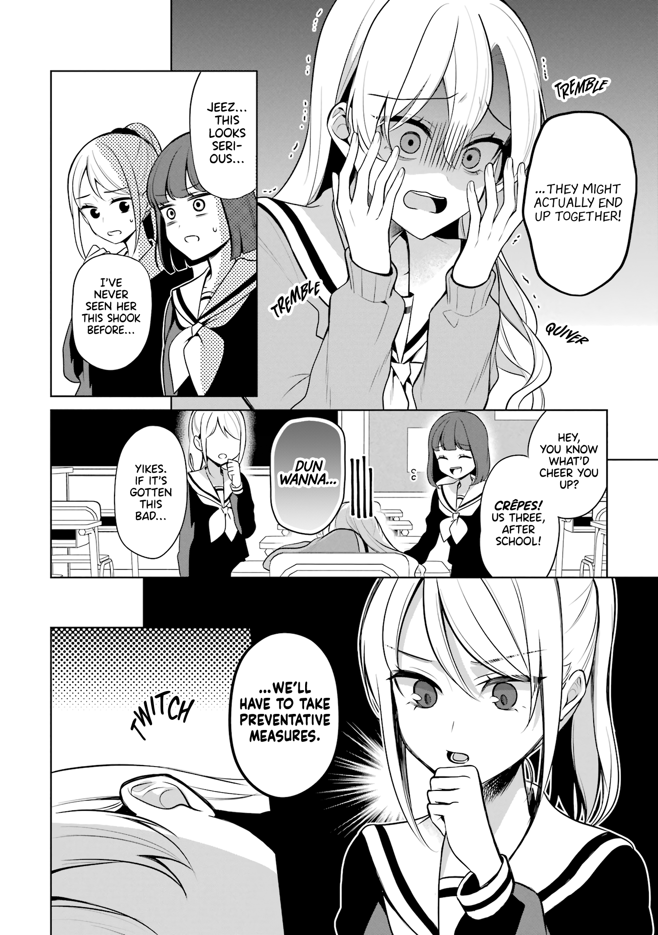 Shoujo Manga Protagonist X Rival-San (Serialization) chapter 43 - page 2
