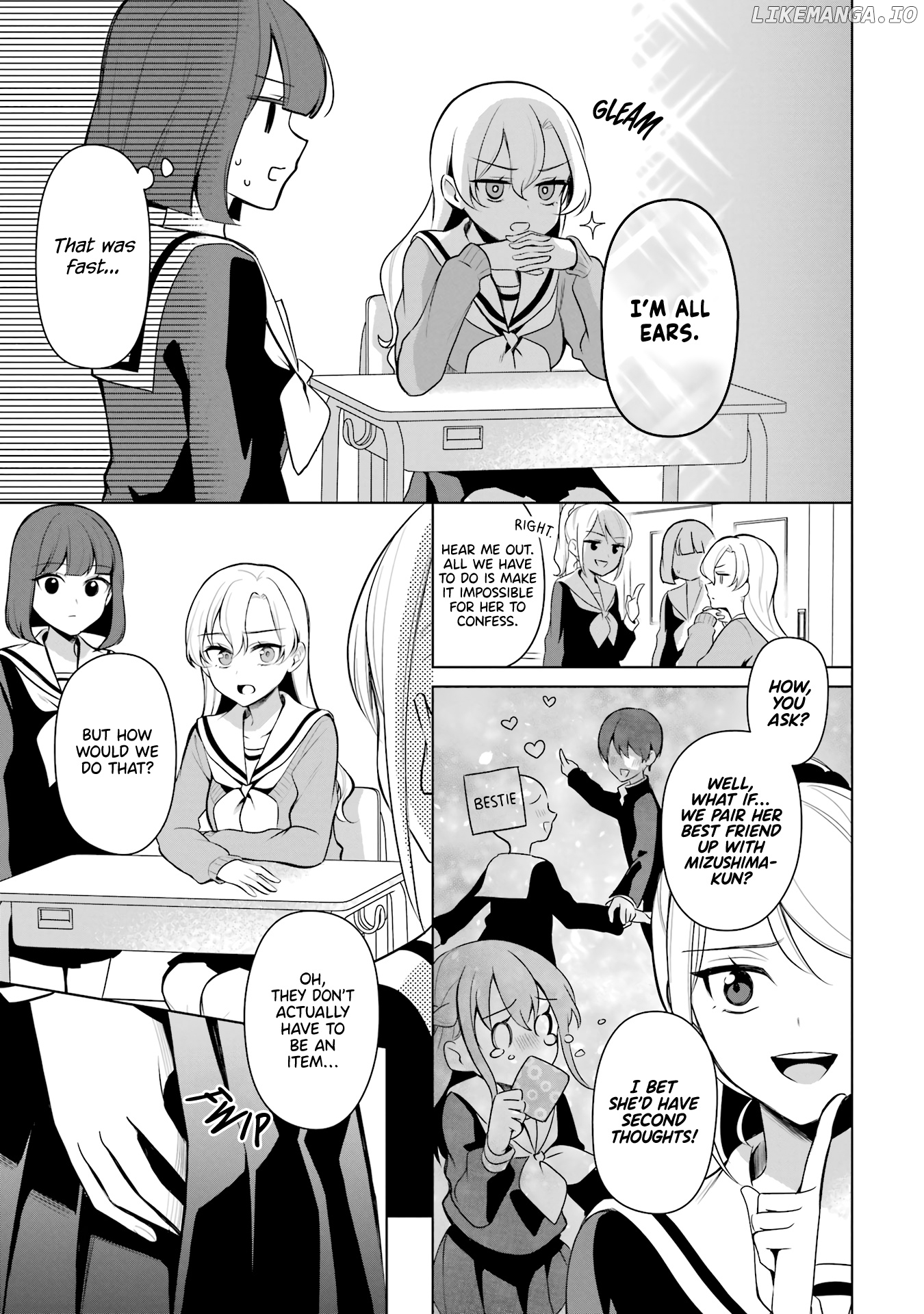 Shoujo Manga Protagonist X Rival-San (Serialization) chapter 43 - page 3