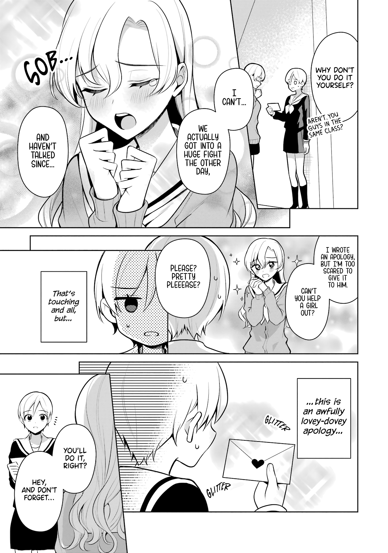 Shoujo Manga Protagonist X Rival-San (Serialization) chapter 43 - page 7