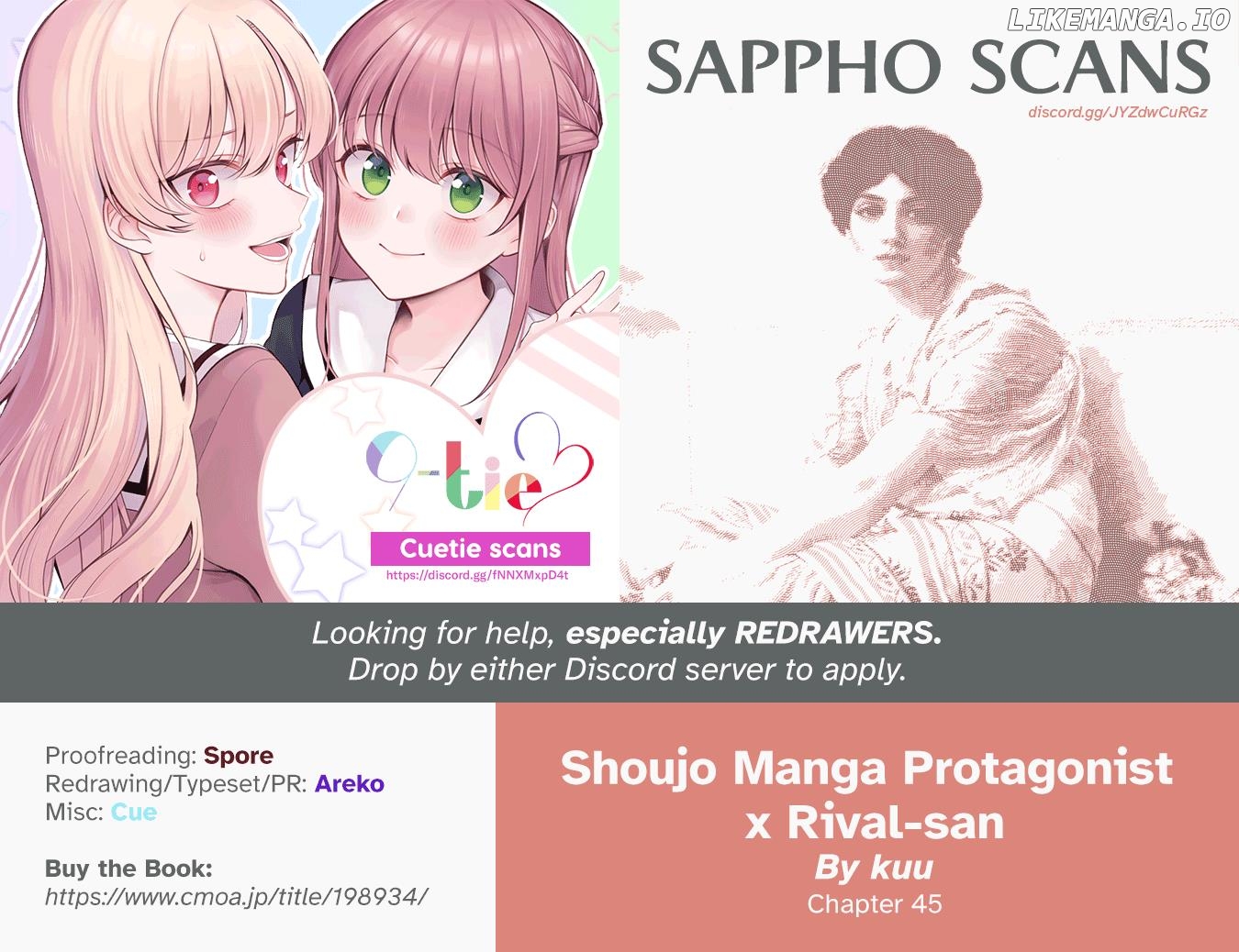 Shoujo Manga Protagonist X Rival-San (Serialization) chapter 45 - page 21