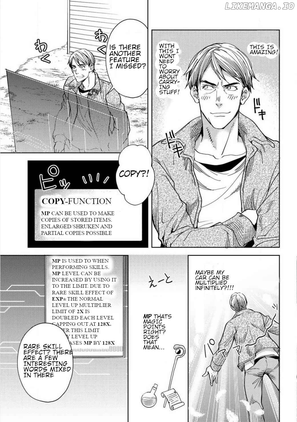 Ossan no Remake Bouken Nikki: Autocamp kara Hajimaru Isekai Mankitsu Life chapter 1.2 - page 7