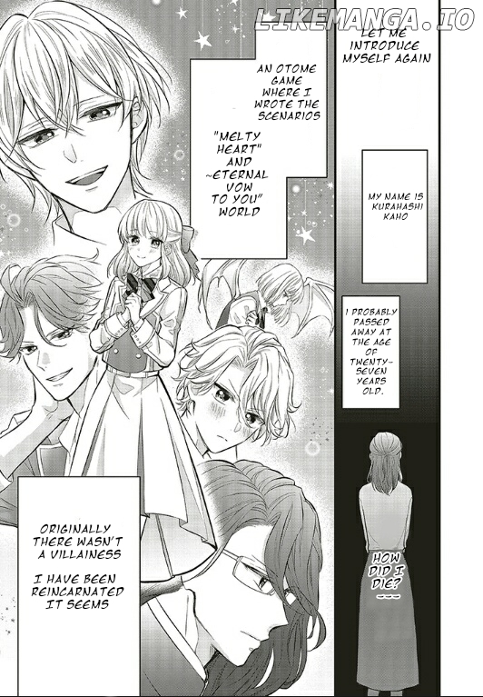 The Villain Daughter Wants to make an Otome Game even if she seincarnates in Another world! Why am I involved in hiding my hobby? Chapter 1.1 - page 8