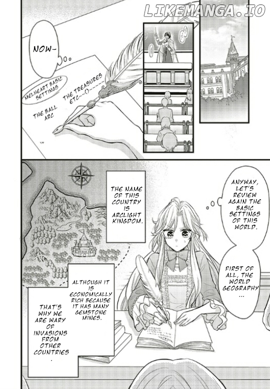 The Villain Daughter Wants to make an Otome Game even if she seincarnates in Another world! Why am I involved in hiding my hobby? Chapter 2.1 - page 3