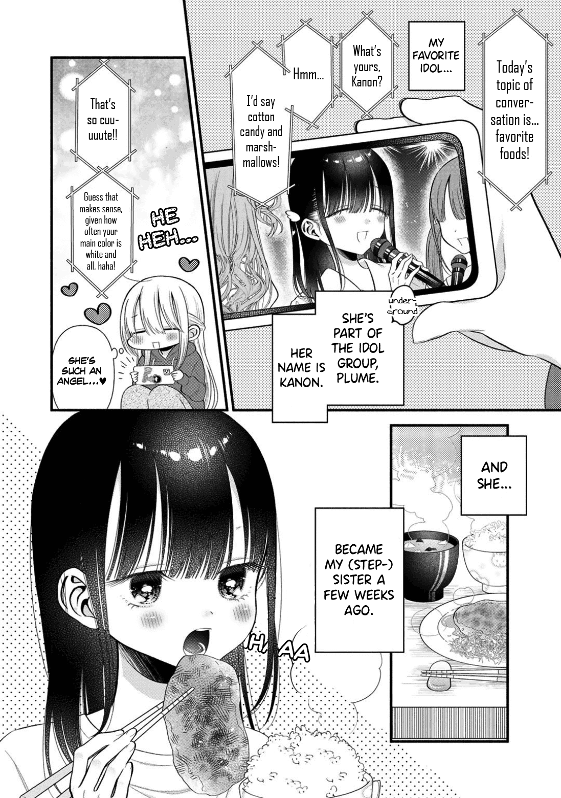 My Favorite Idol Became My Little Sister chapter 6 - page 2