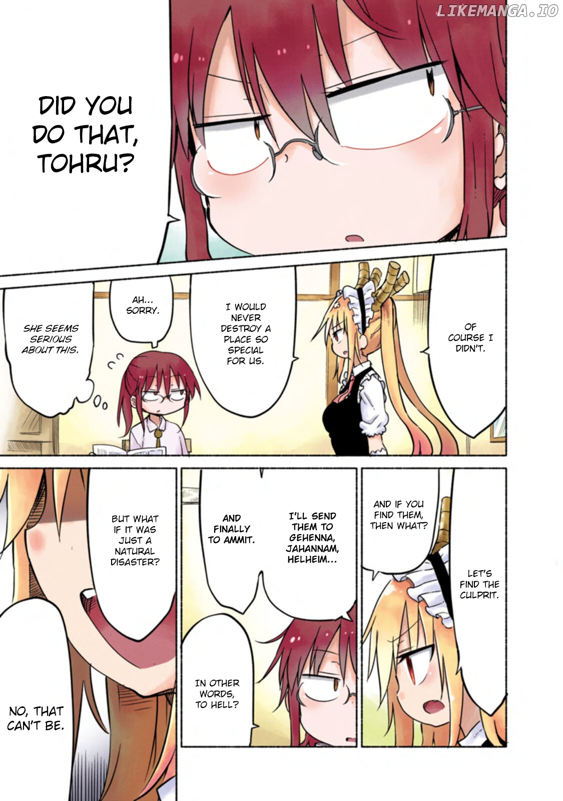 Kobayashi-San Chi No Maid Dragon Full Color Comic chapter 1 - page 4