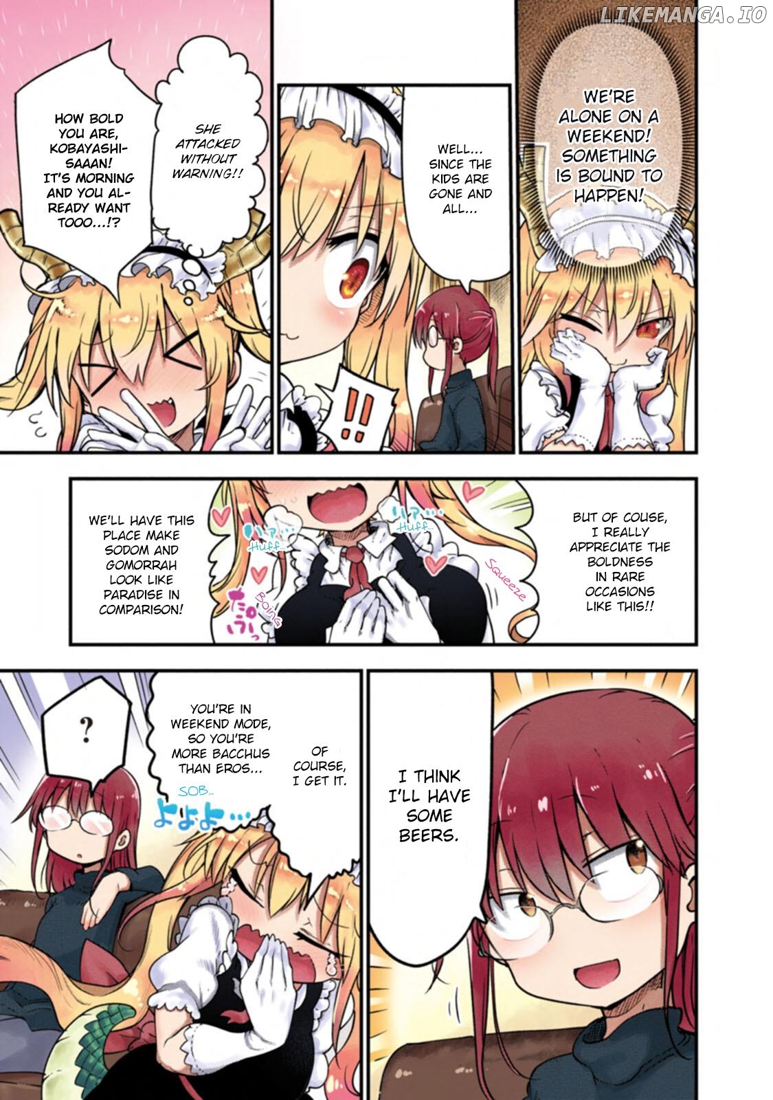 Kobayashi-San Chi No Maid Dragon Full Color Comic chapter 11 - page 3