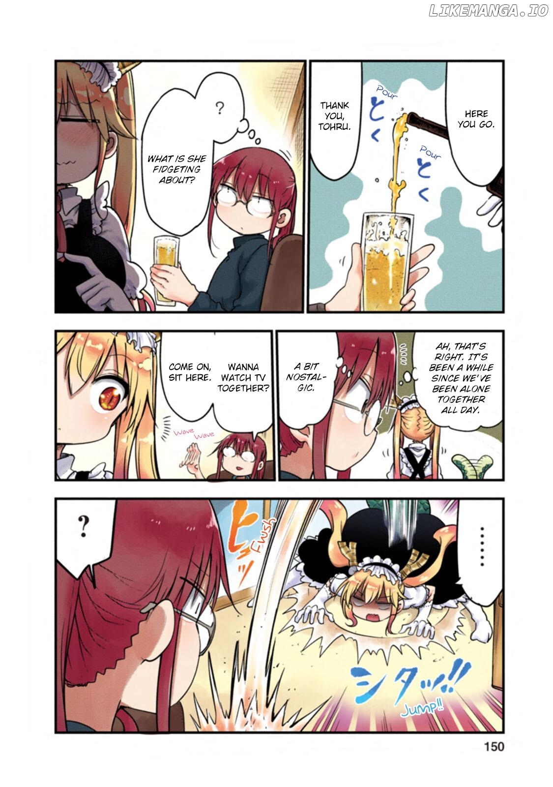 Kobayashi-San Chi No Maid Dragon Full Color Comic chapter 11 - page 4