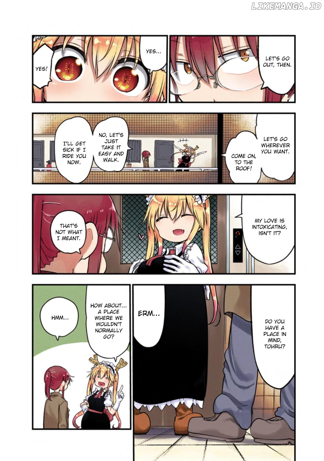 Kobayashi-San Chi No Maid Dragon Full Color Comic chapter 11 - page 6