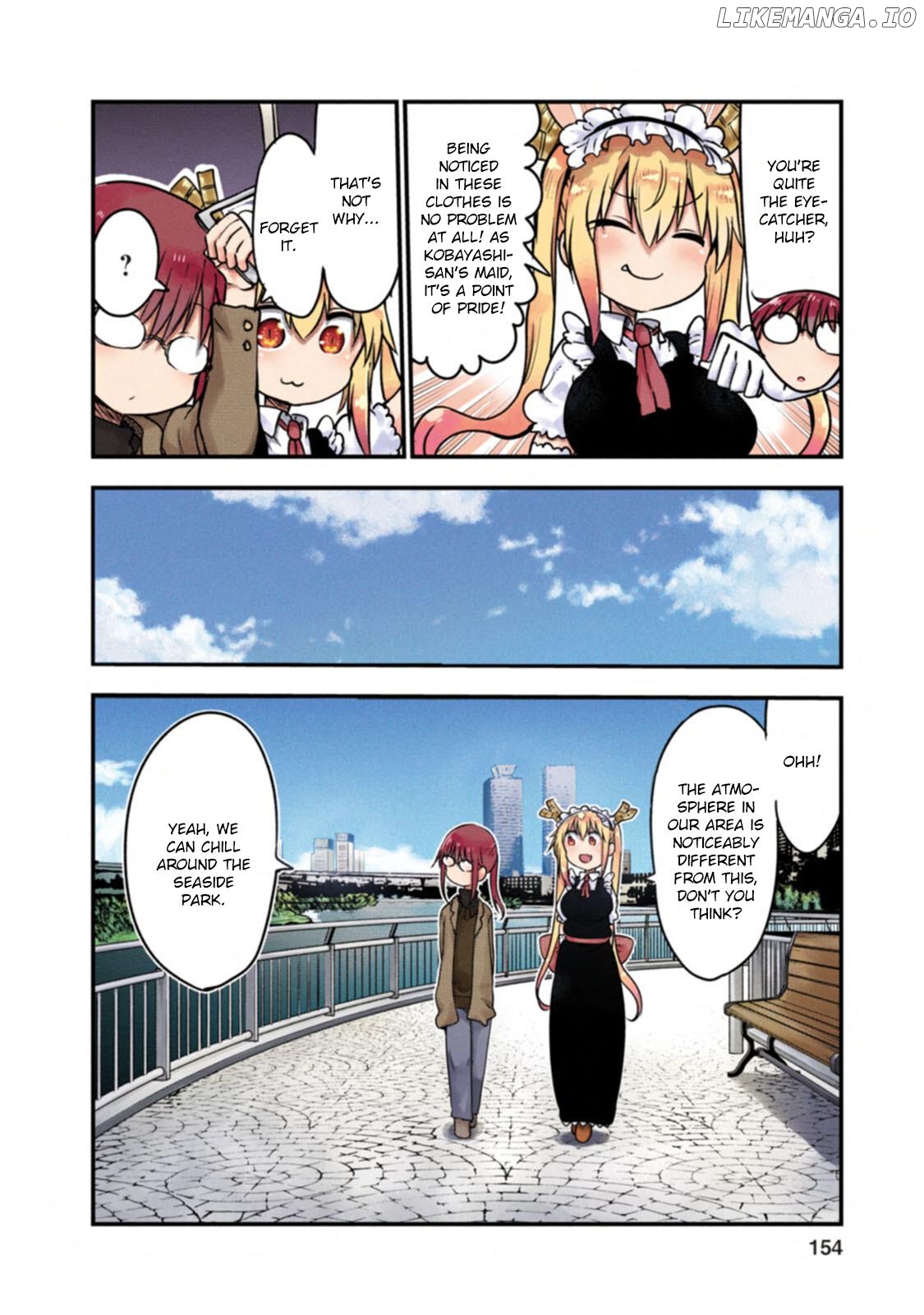 Kobayashi-San Chi No Maid Dragon Full Color Comic chapter 11 - page 8