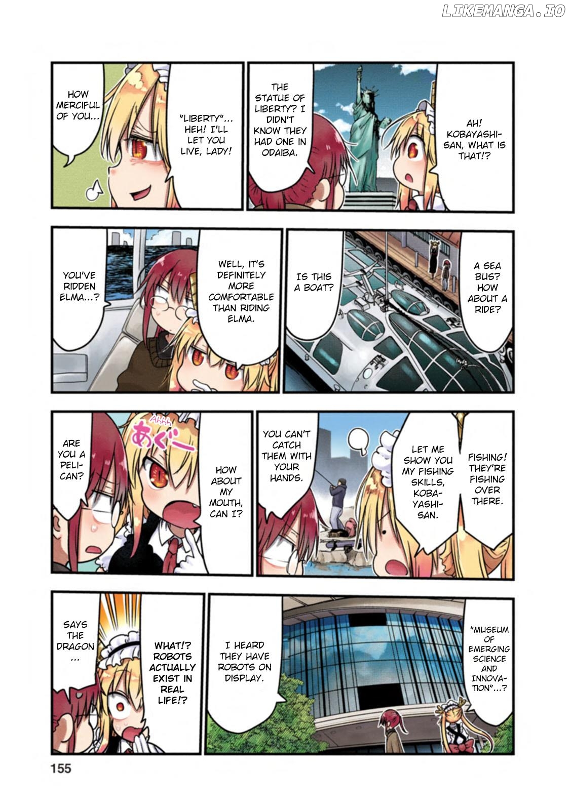Kobayashi-San Chi No Maid Dragon Full Color Comic chapter 11 - page 9