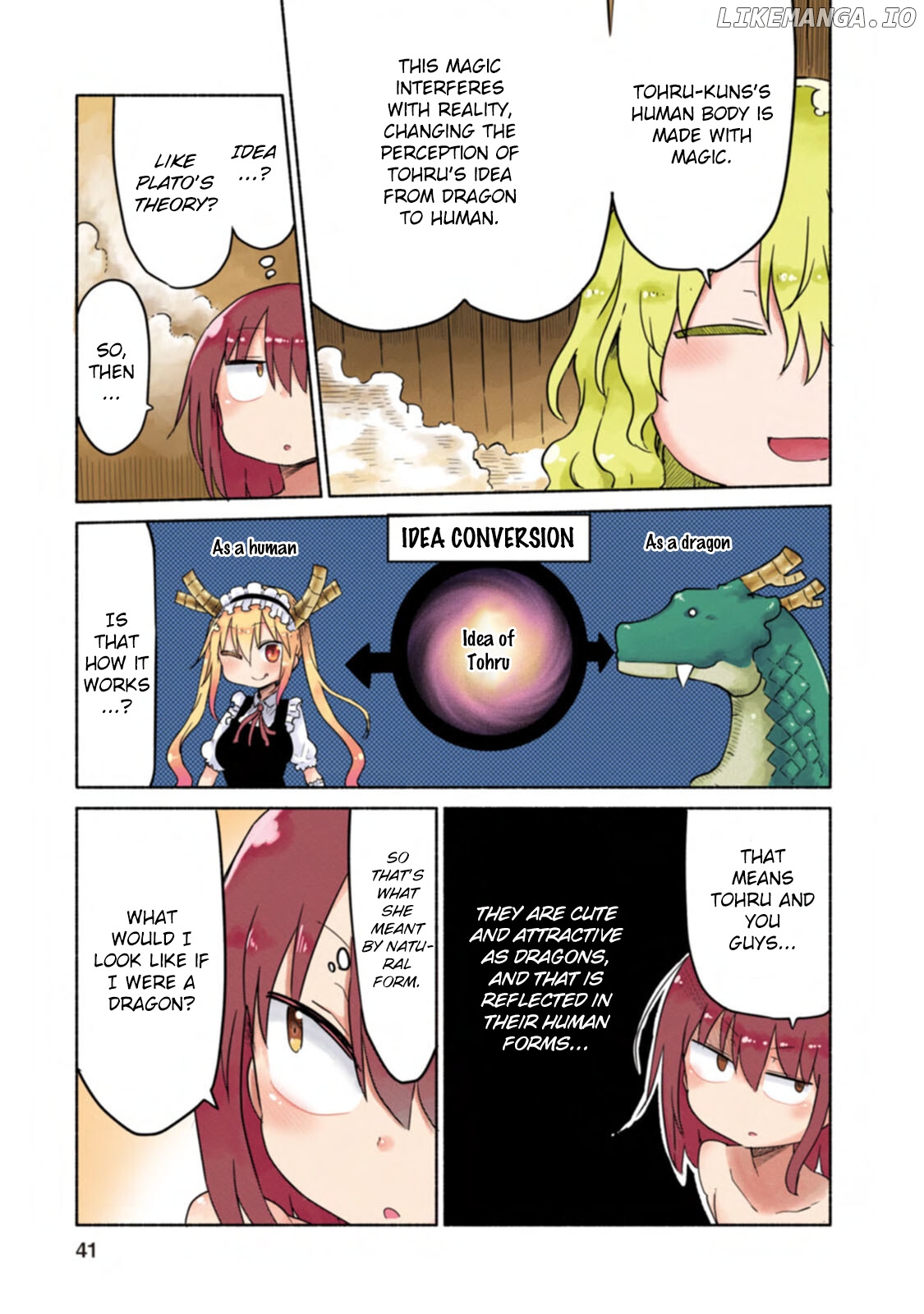 Kobayashi-San Chi No Maid Dragon Full Color Comic chapter 3 - page 7