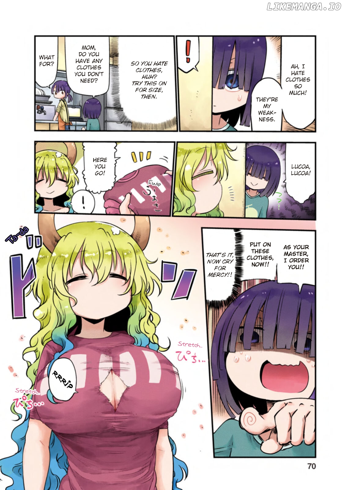 Kobayashi-San Chi No Maid Dragon Full Color Comic chapter 5 - page 4