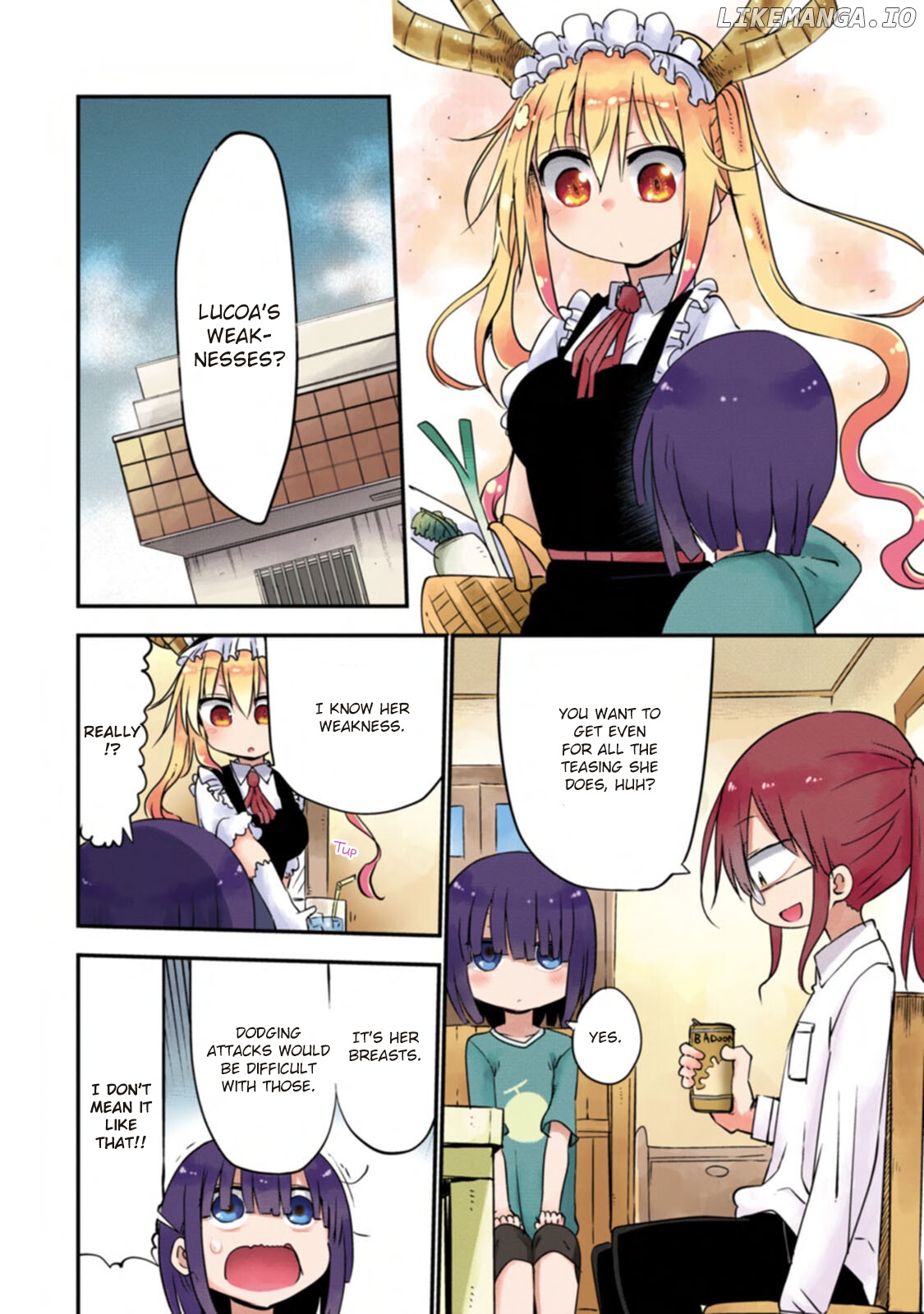 Kobayashi-San Chi No Maid Dragon Full Color Comic chapter 5 - page 7
