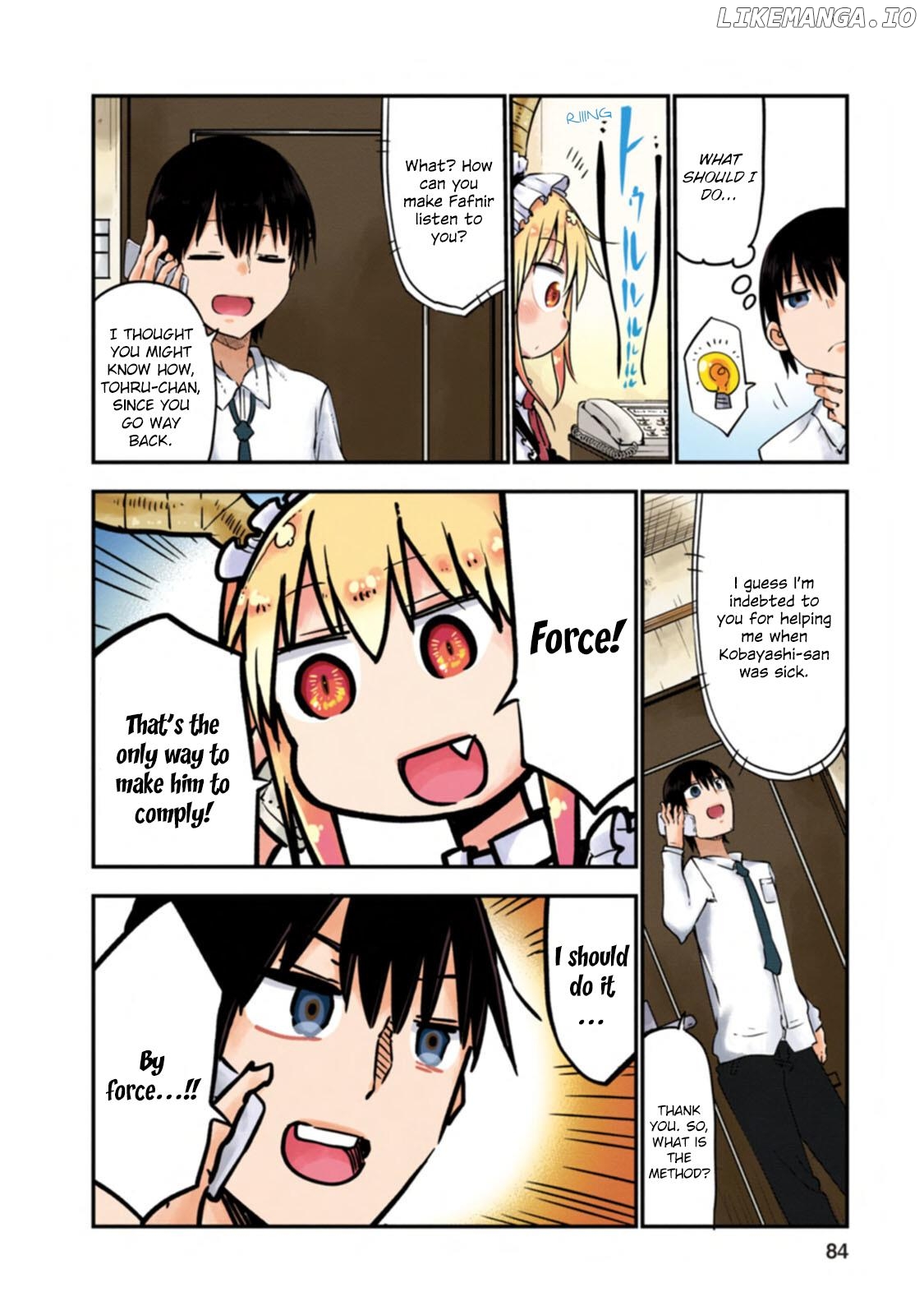 Kobayashi-San Chi No Maid Dragon Full Color Comic chapter 6 - page 4
