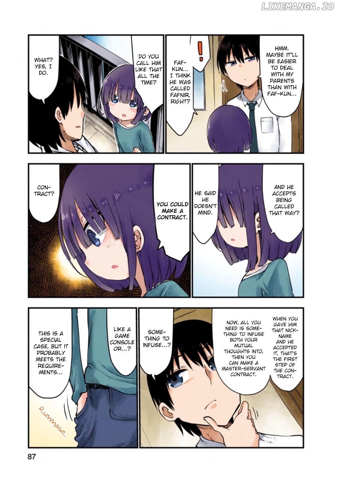 Kobayashi-San Chi No Maid Dragon Full Color Comic chapter 6 - page 7