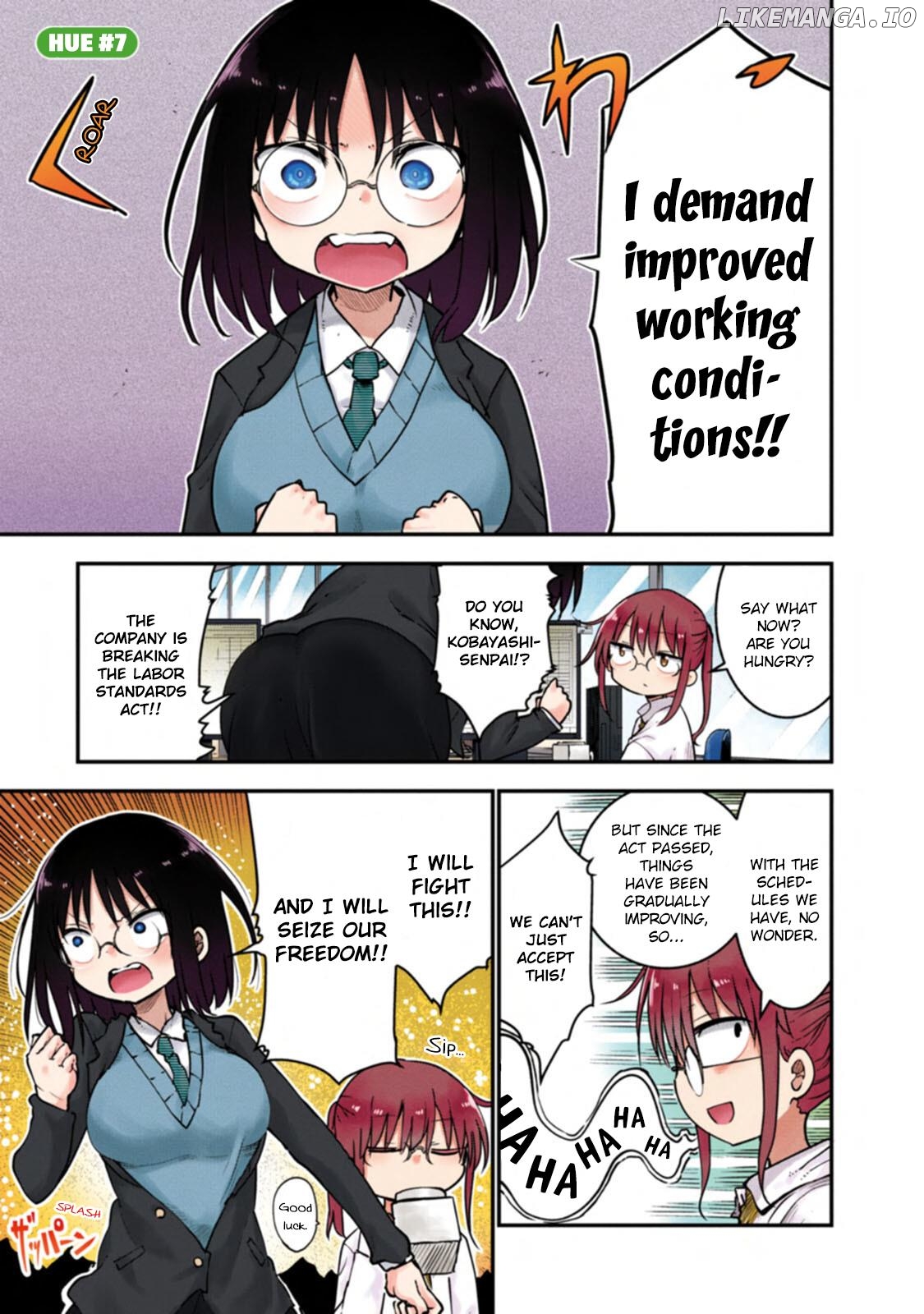 Kobayashi-San Chi No Maid Dragon Full Color Comic chapter 7 - page 1