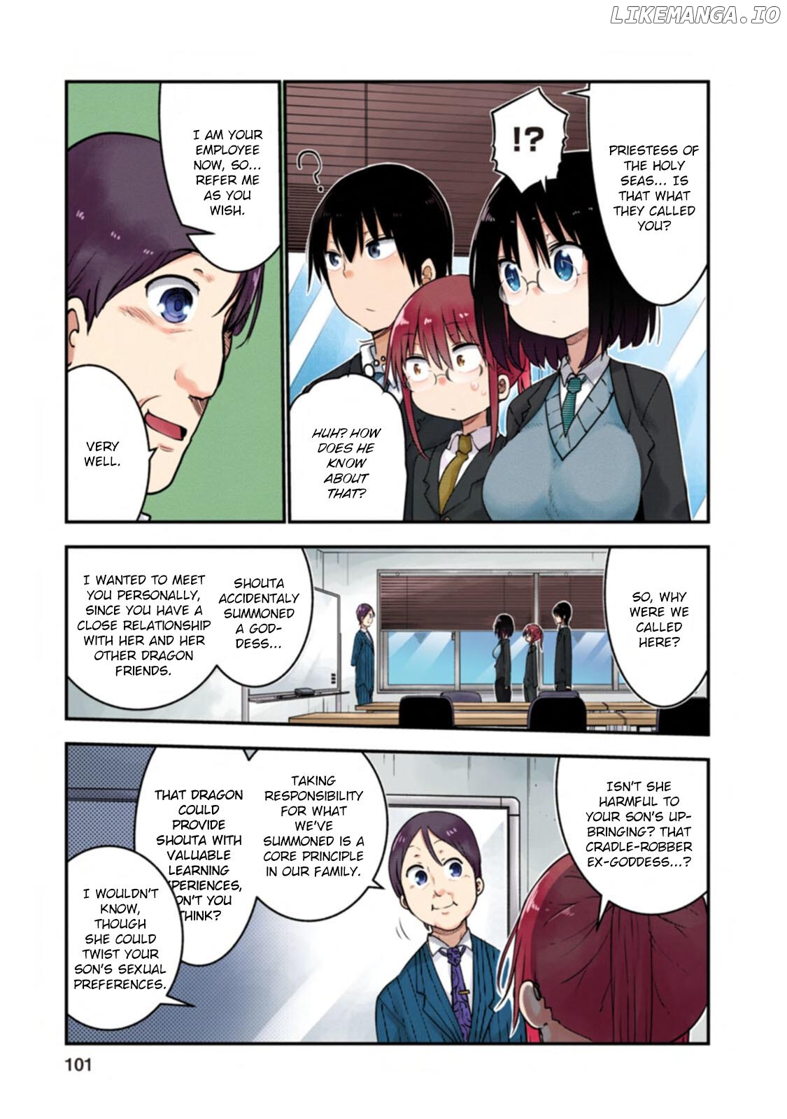 Kobayashi-San Chi No Maid Dragon Full Color Comic chapter 7 - page 9