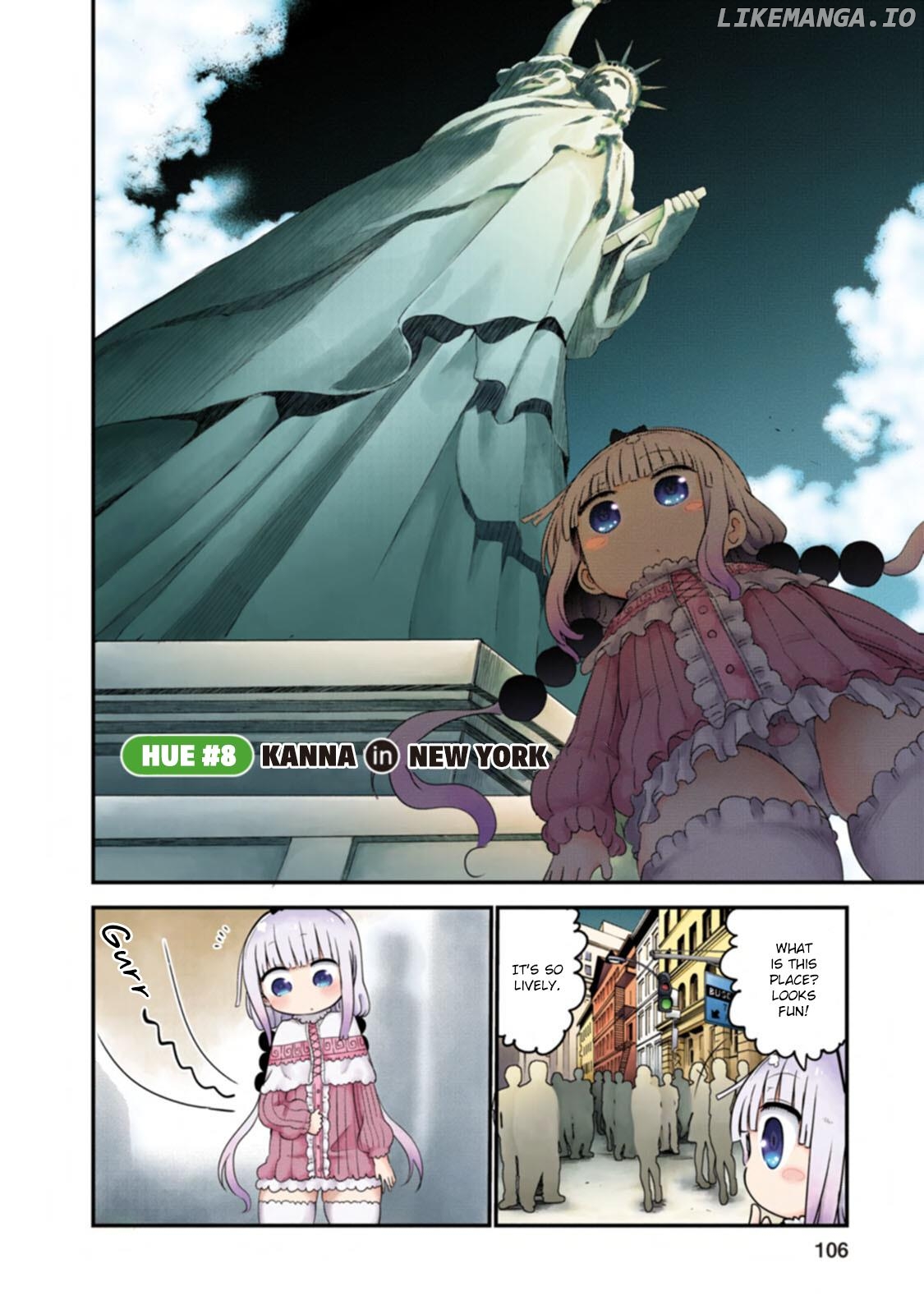 Kobayashi-San Chi No Maid Dragon Full Color Comic chapter 8 - page 2