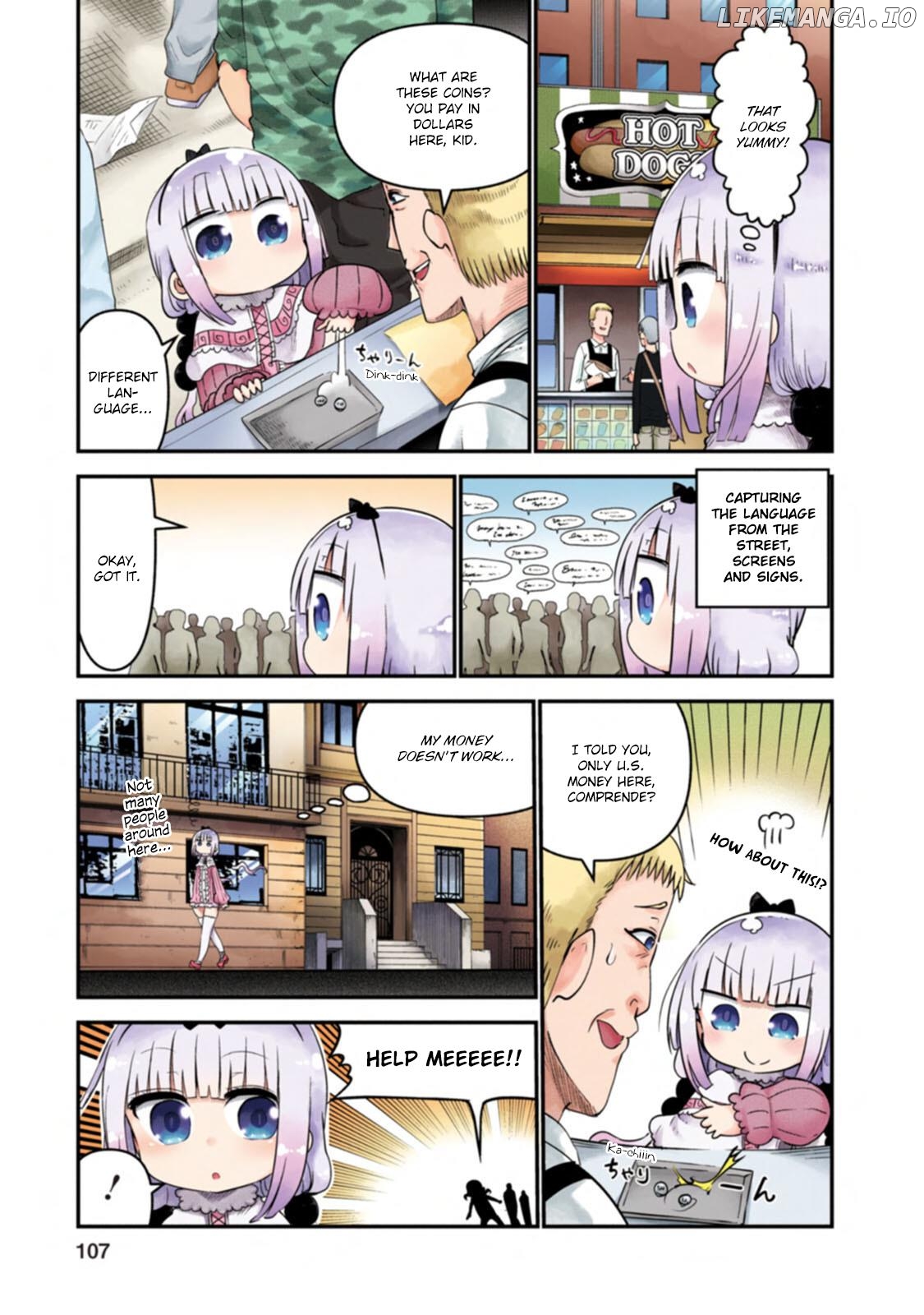 Kobayashi-San Chi No Maid Dragon Full Color Comic chapter 8 - page 3