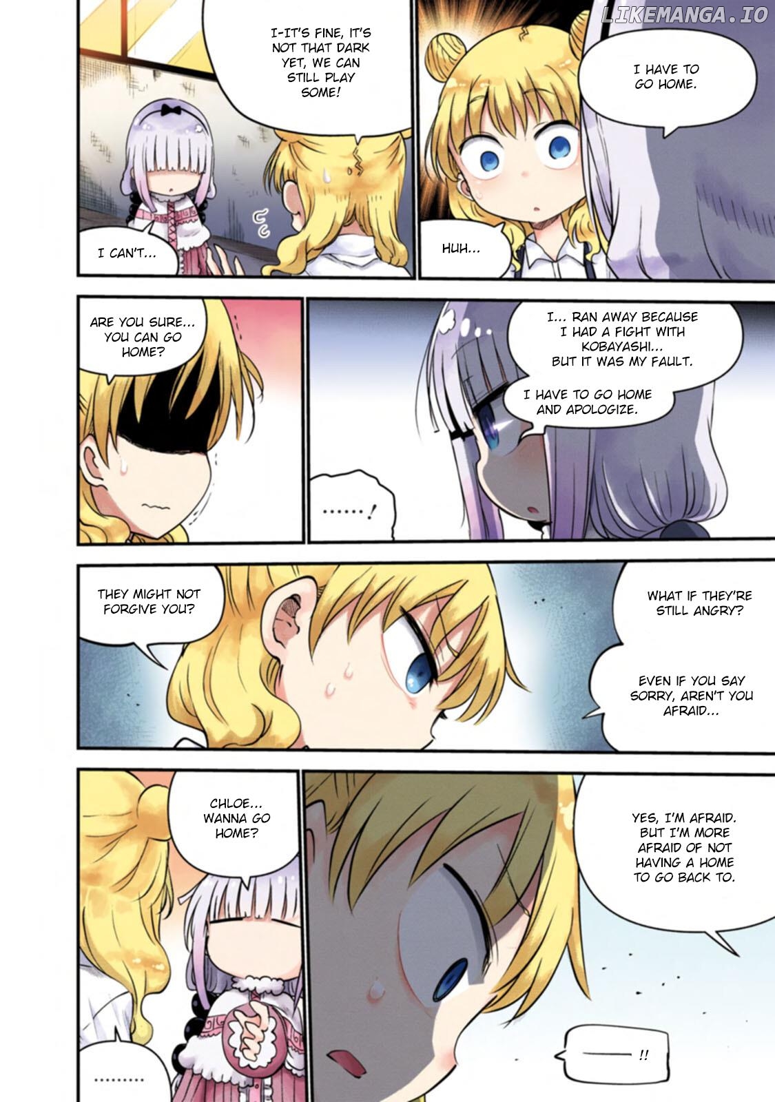 Kobayashi-San Chi No Maid Dragon Full Color Comic chapter 8 - page 8