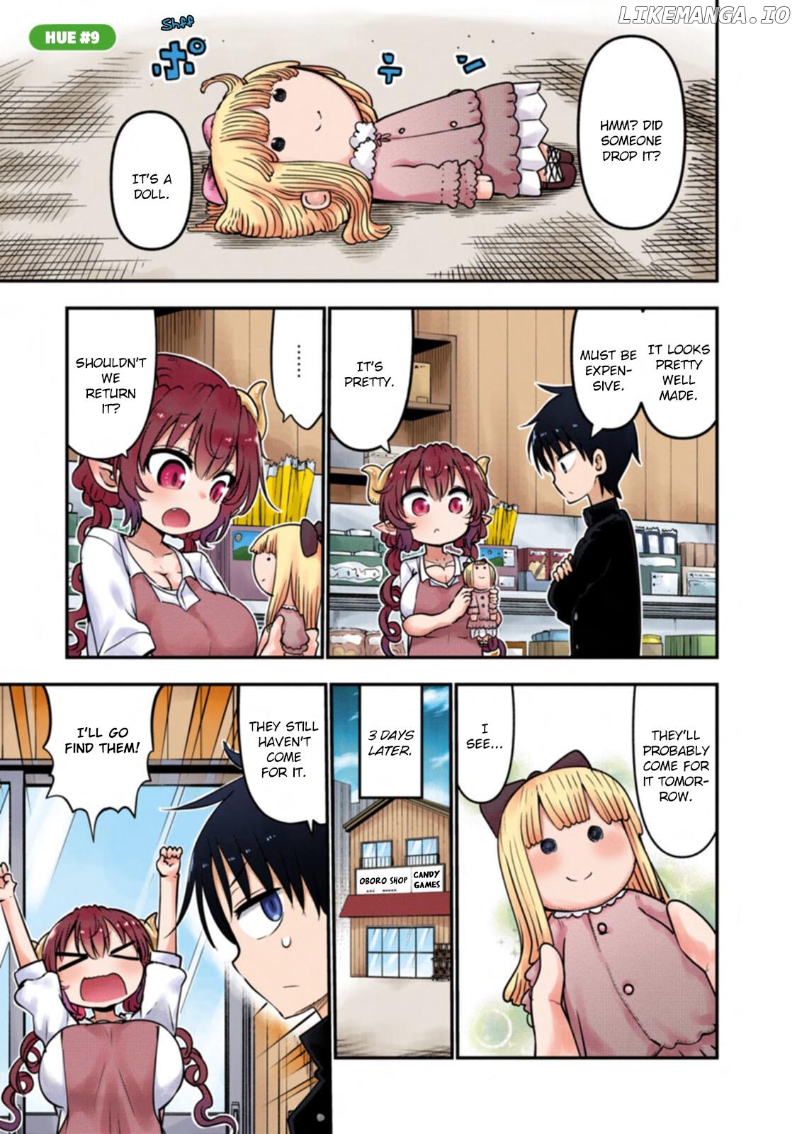 Kobayashi-San Chi No Maid Dragon Full Color Comic chapter 9 - page 1