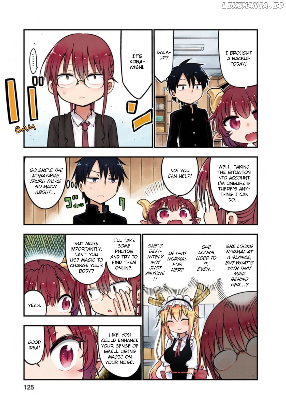 Kobayashi-San Chi No Maid Dragon Full Color Comic chapter 9 - page 5