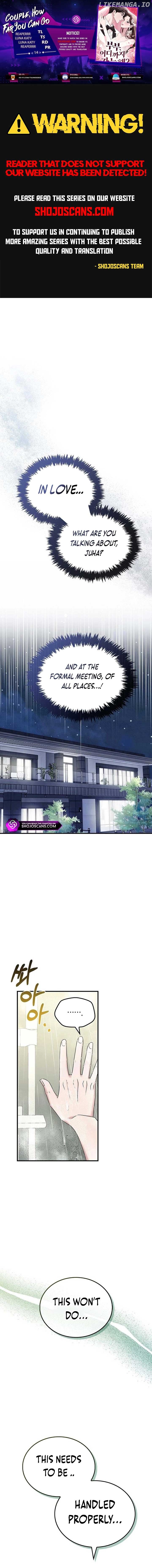 How far can we go as a couple? Chapter 14 - page 1