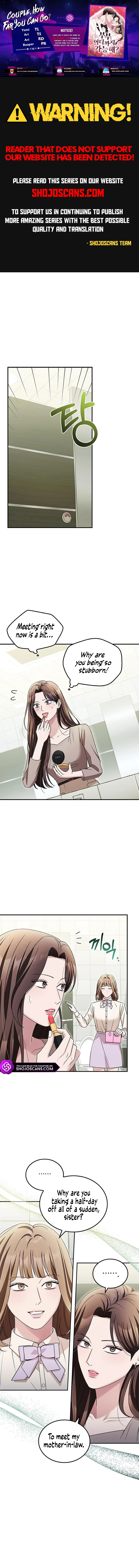 How far can we go as a couple? Chapter 16 - page 1