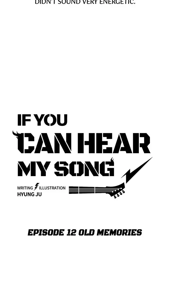 If You Can Hear My Song chapter 12 - page 5