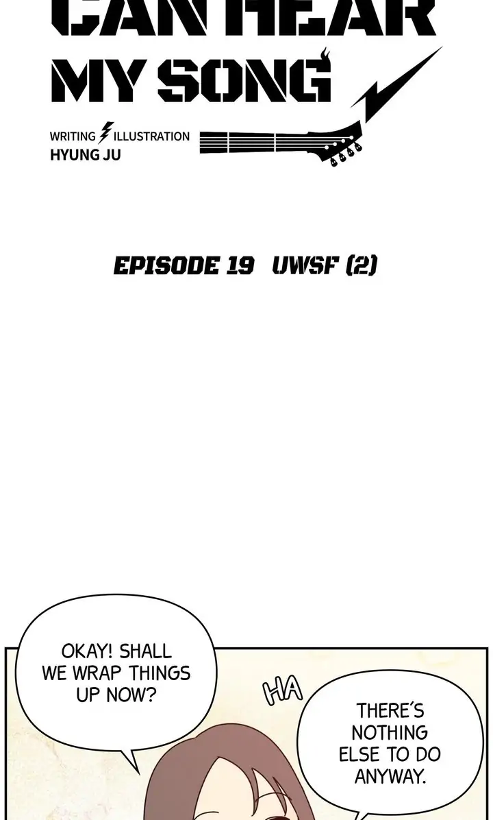 If You Can Hear My Song chapter 19 - page 9