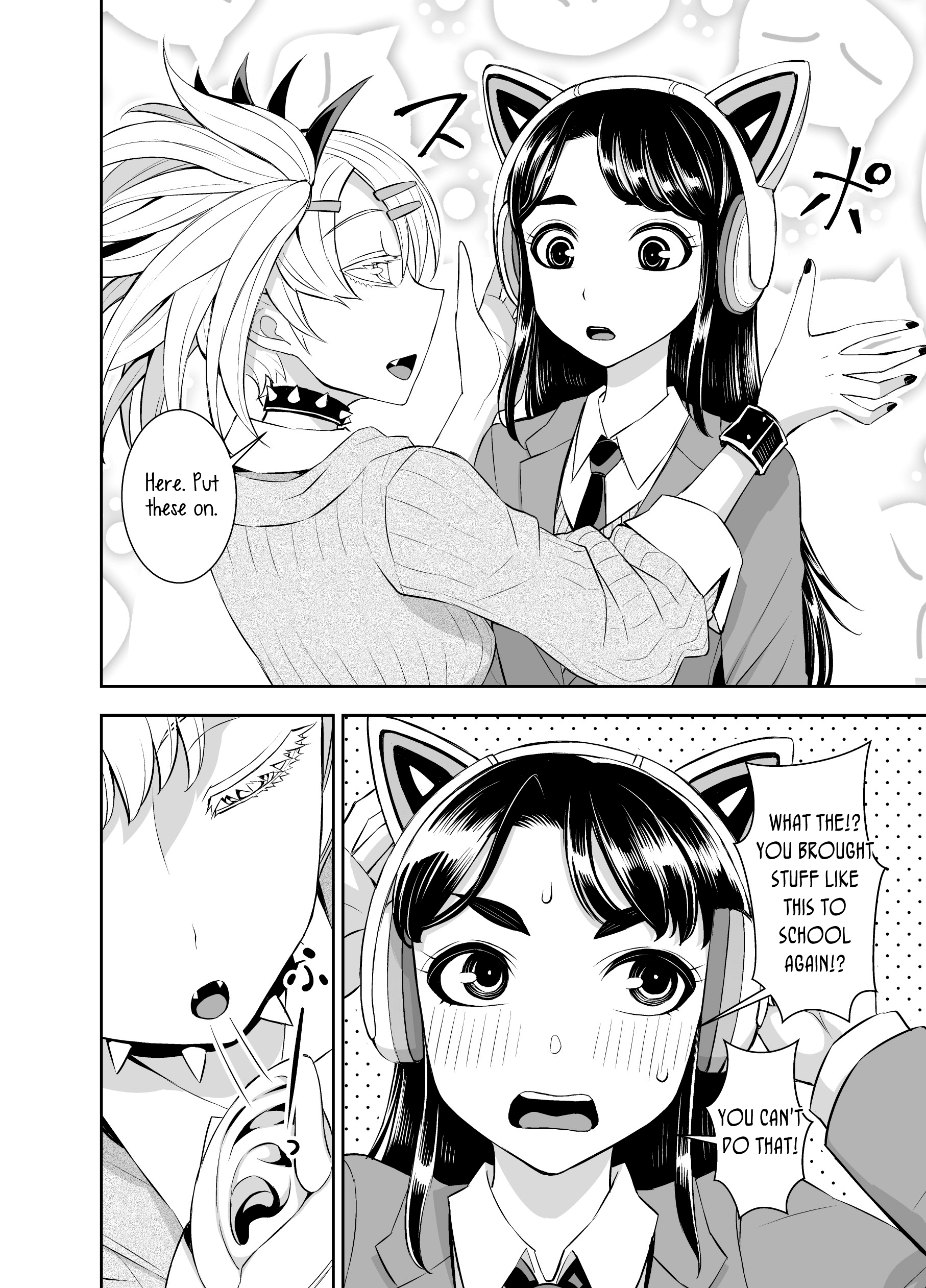 The Class Rep With Weak Ears And The Punk Gyaru-Chan Who Attacks Ears chapter 2 - page 2
